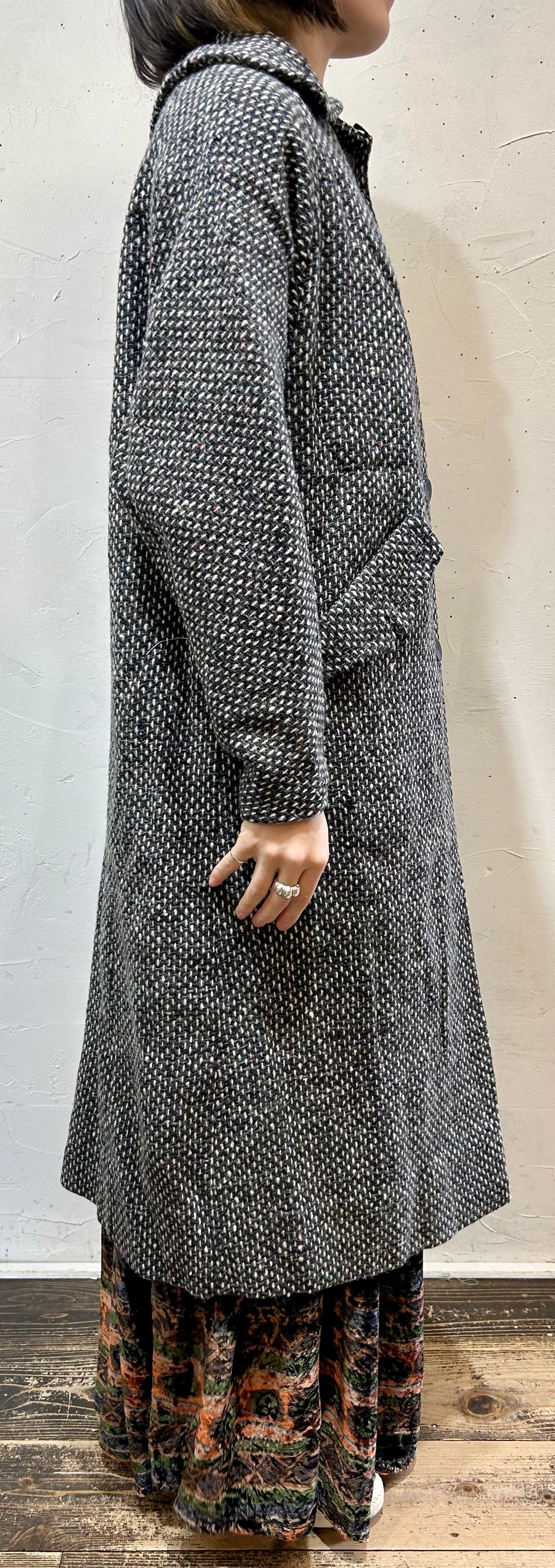 Vintage Tweed Coat [K25562]