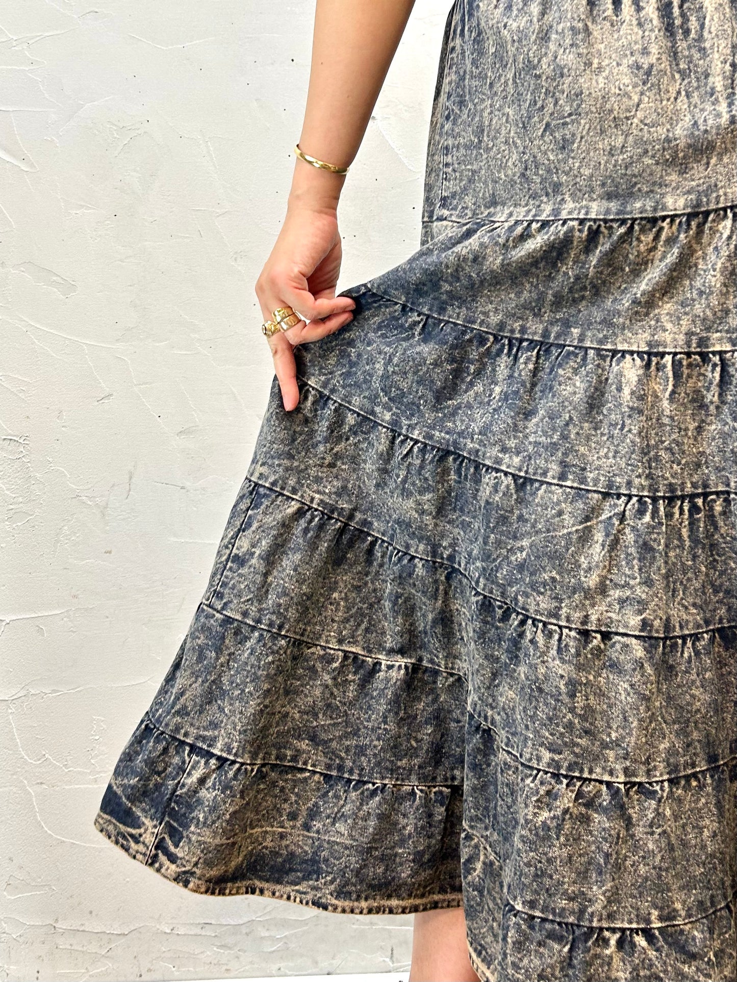 Vintage Denim Skirt [G27872]