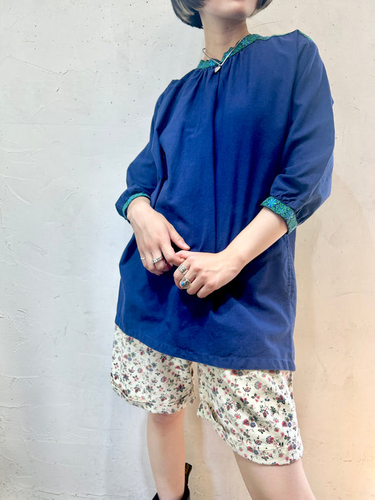 Vintage Tunic Blouse [H24863]