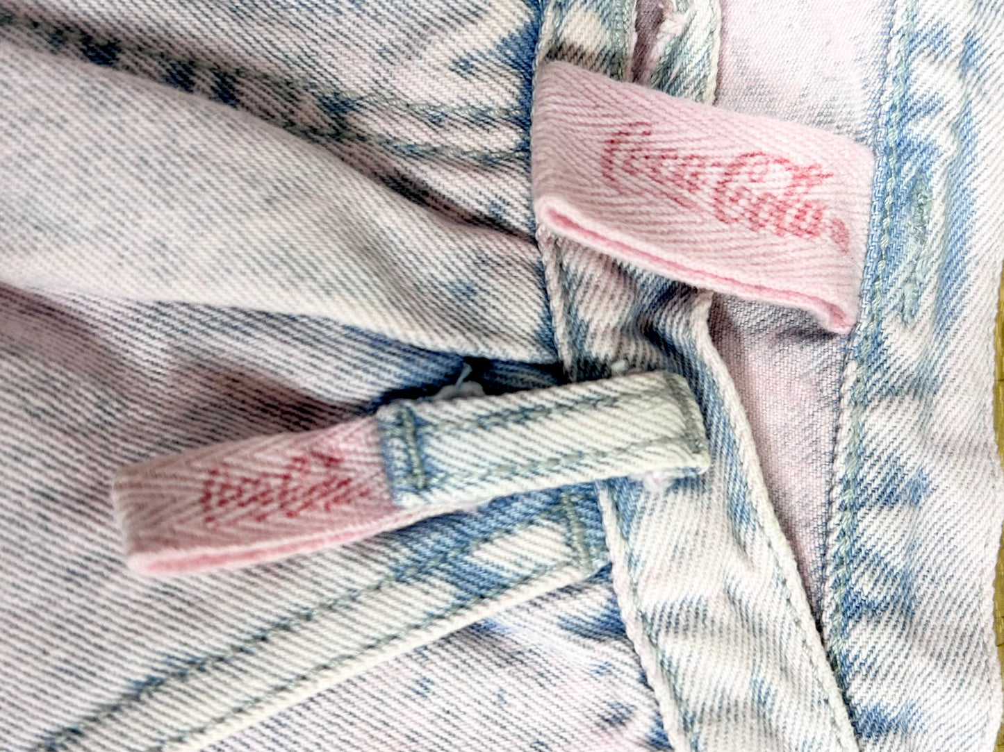 Vintage Denim Pants 〜Coca Cola〜 [J25333]