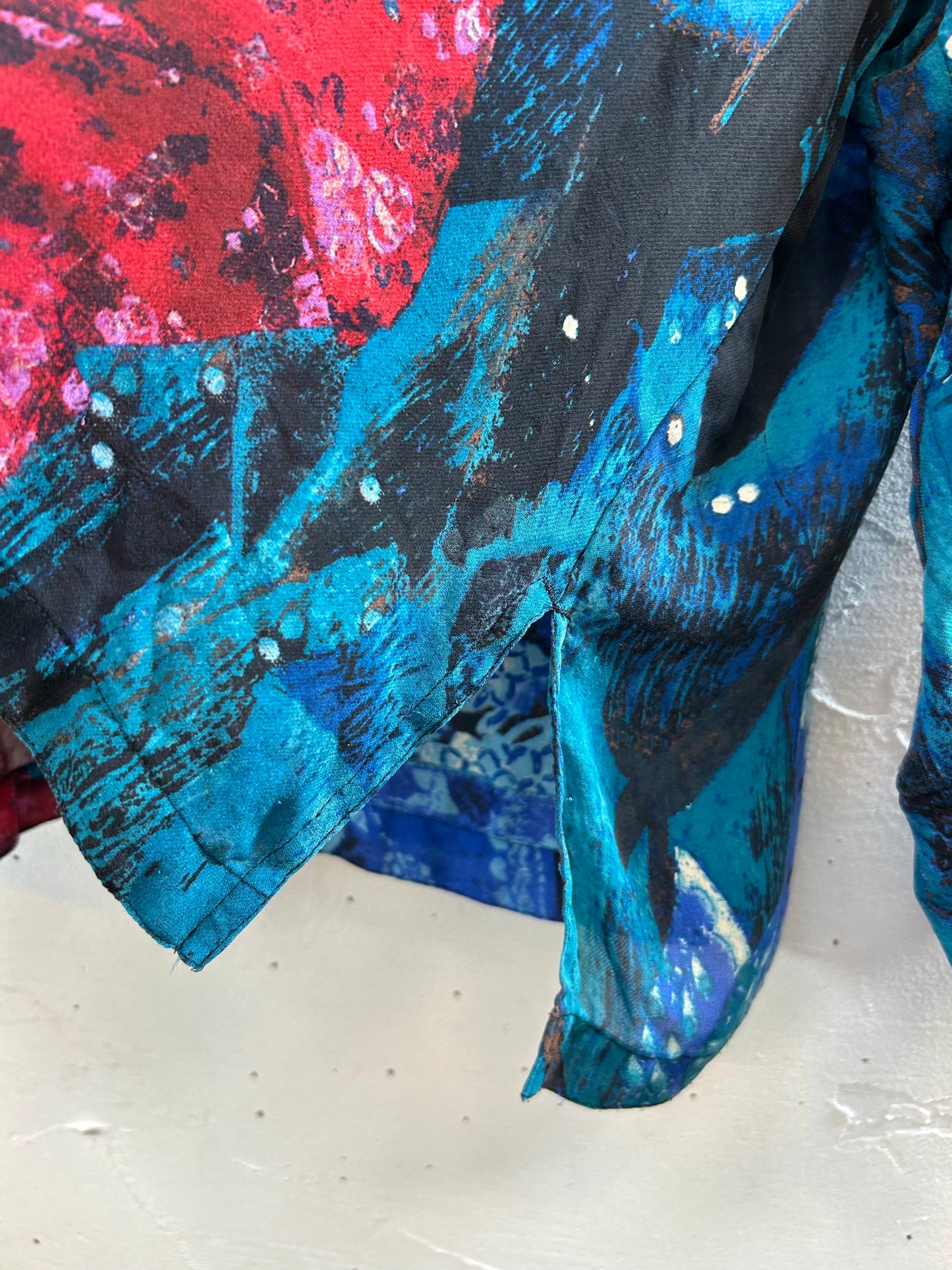 Vintage Silk Shirt 〜CHICO’S DESIGN〜 [E30163]