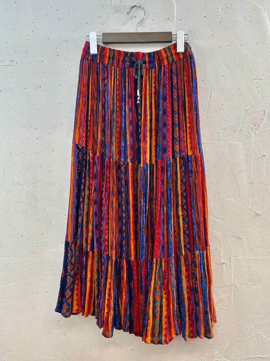 Vintage Tiered Skirt [E30165]