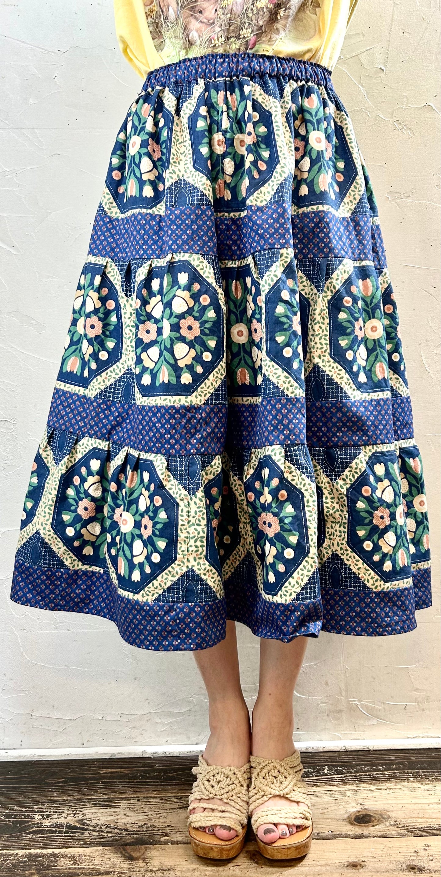 Vintage Tiered Skirt 〜made specially〜[G27873]