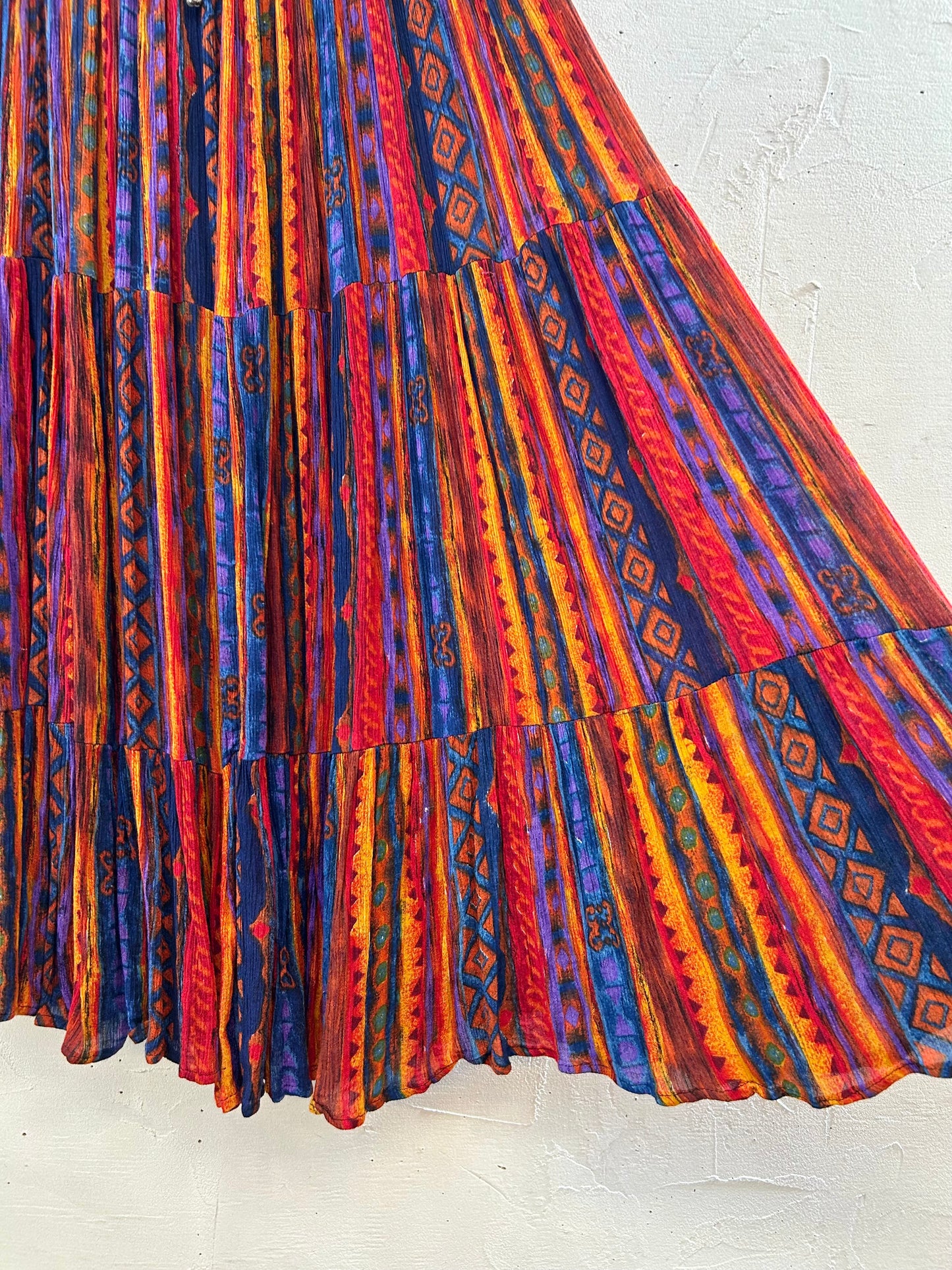 Vintage Tiered Skirt [E30165]