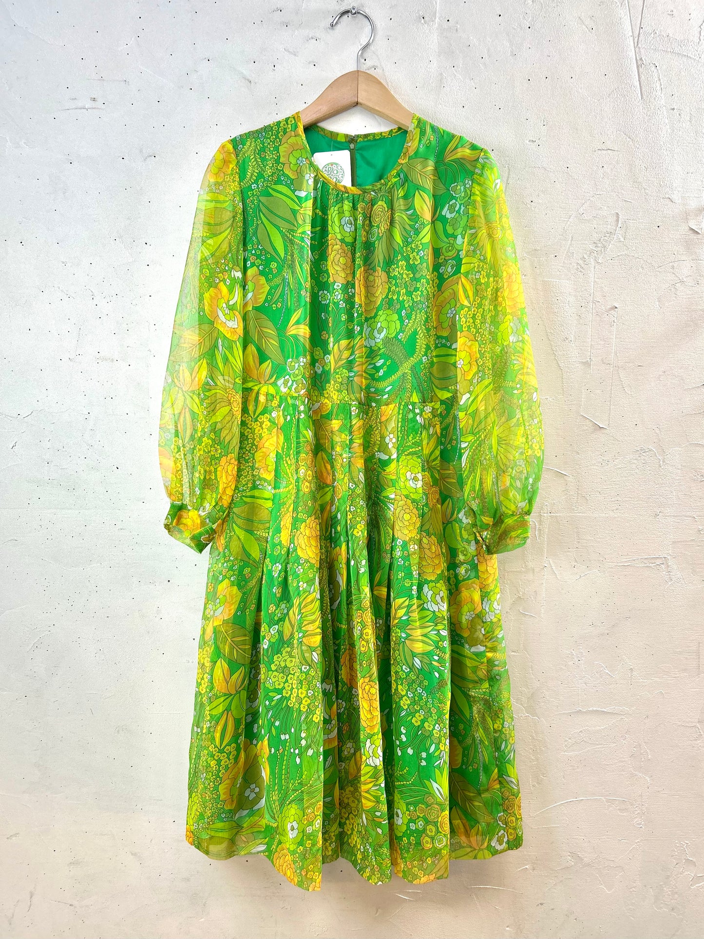'70s Vintage Dress [F30379]
