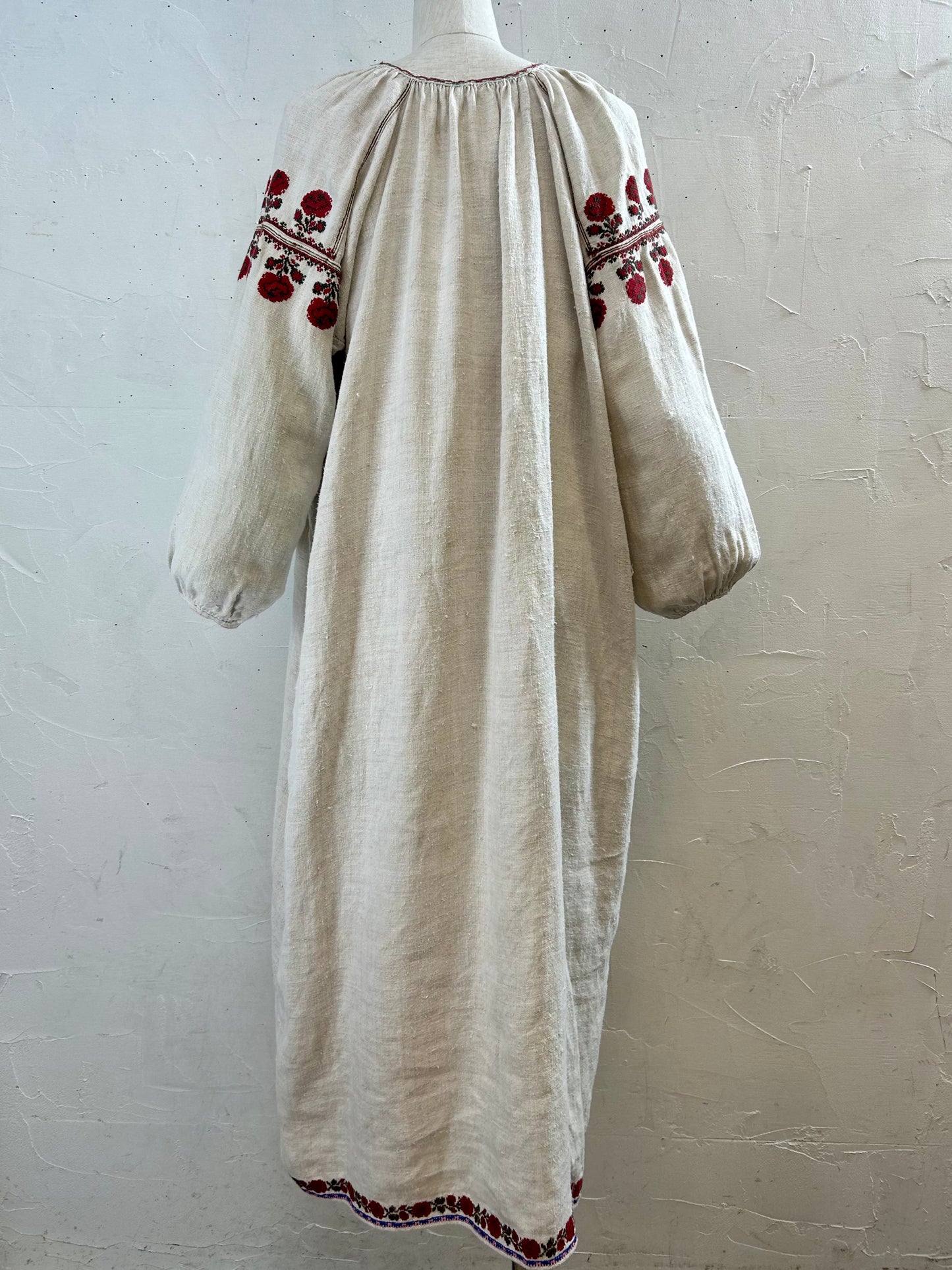 '50s-'60s Vintage Ukraina Emboroidery Dress[G28029]