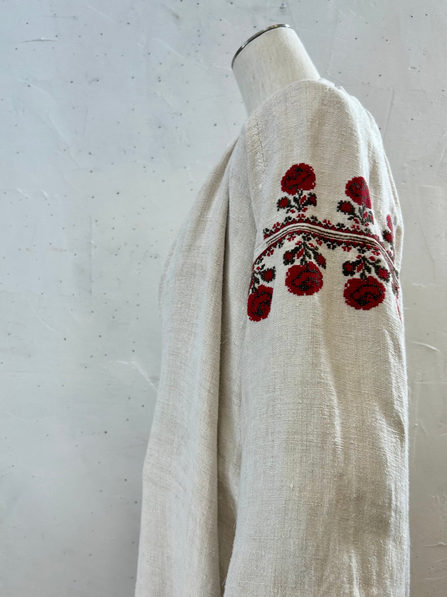 '50s-'60s Vintage Ukraina Emboroidery Dress[G28029]