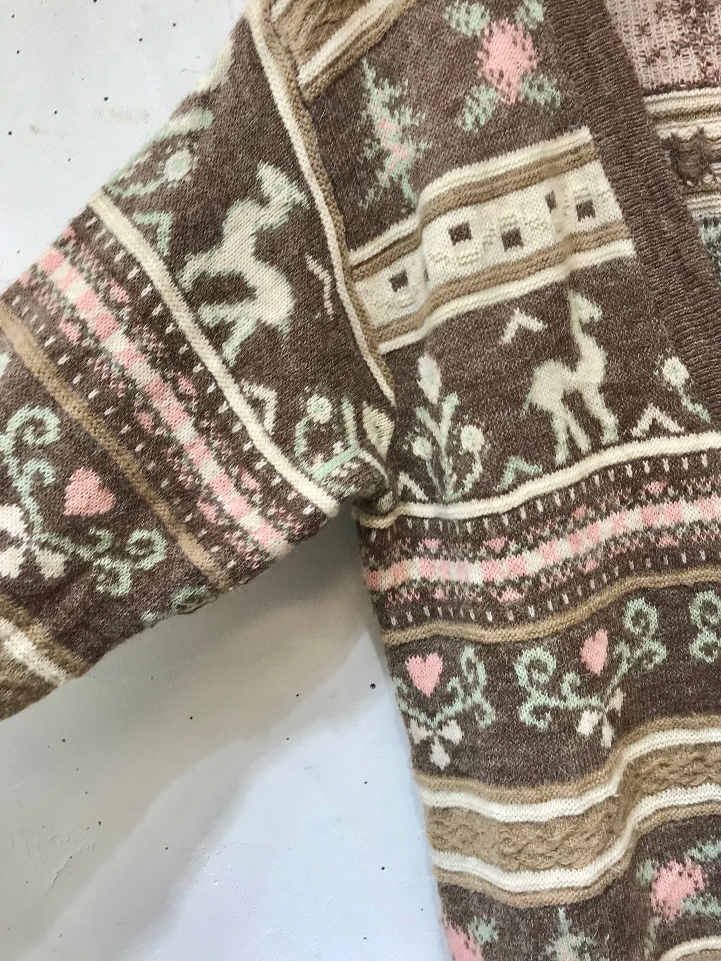 Vintage Knit Cardigan [A25942]