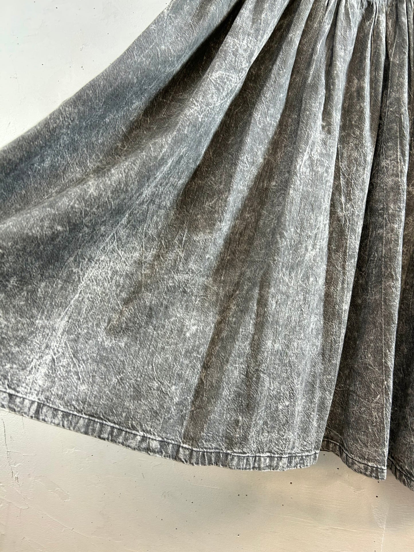 Vintage Chemical Denim Skirt 〜cactus jeans〜 [E30160]