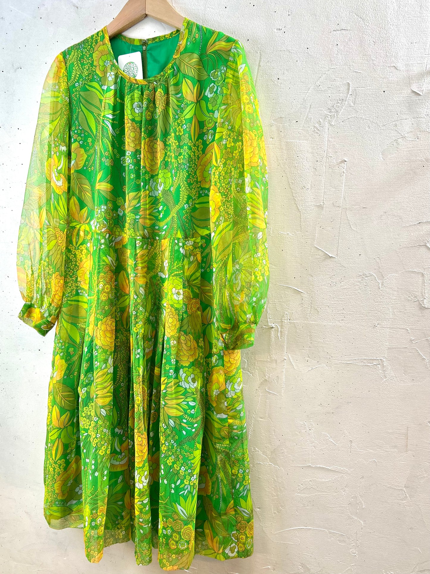 '70s Vintage Dress [F30379]