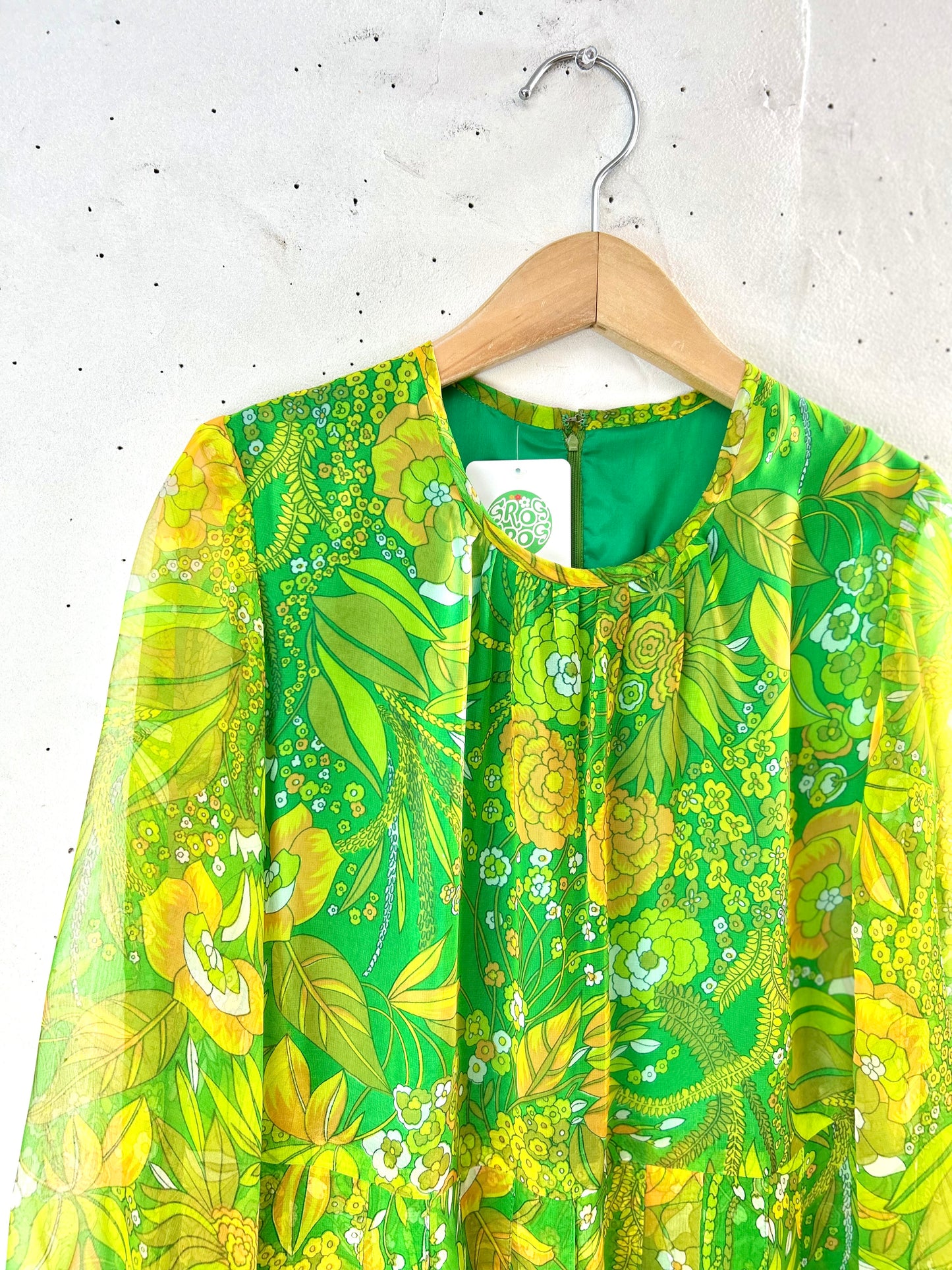 '70s Vintage Dress [F30379]