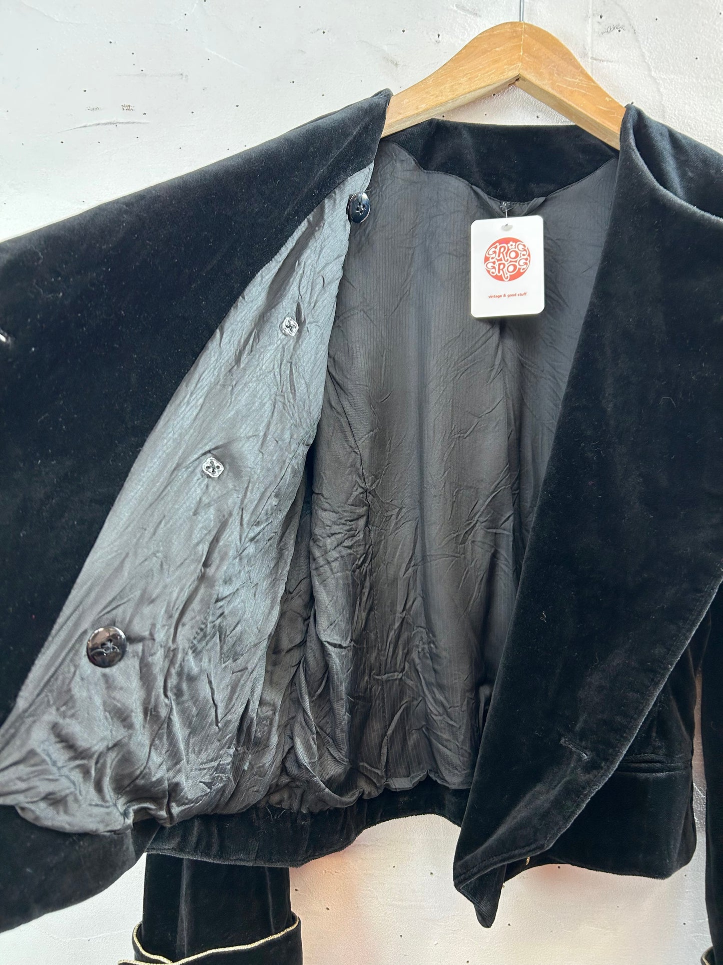 Vintage Velours Jacket 〜C&A〜 [A29316]