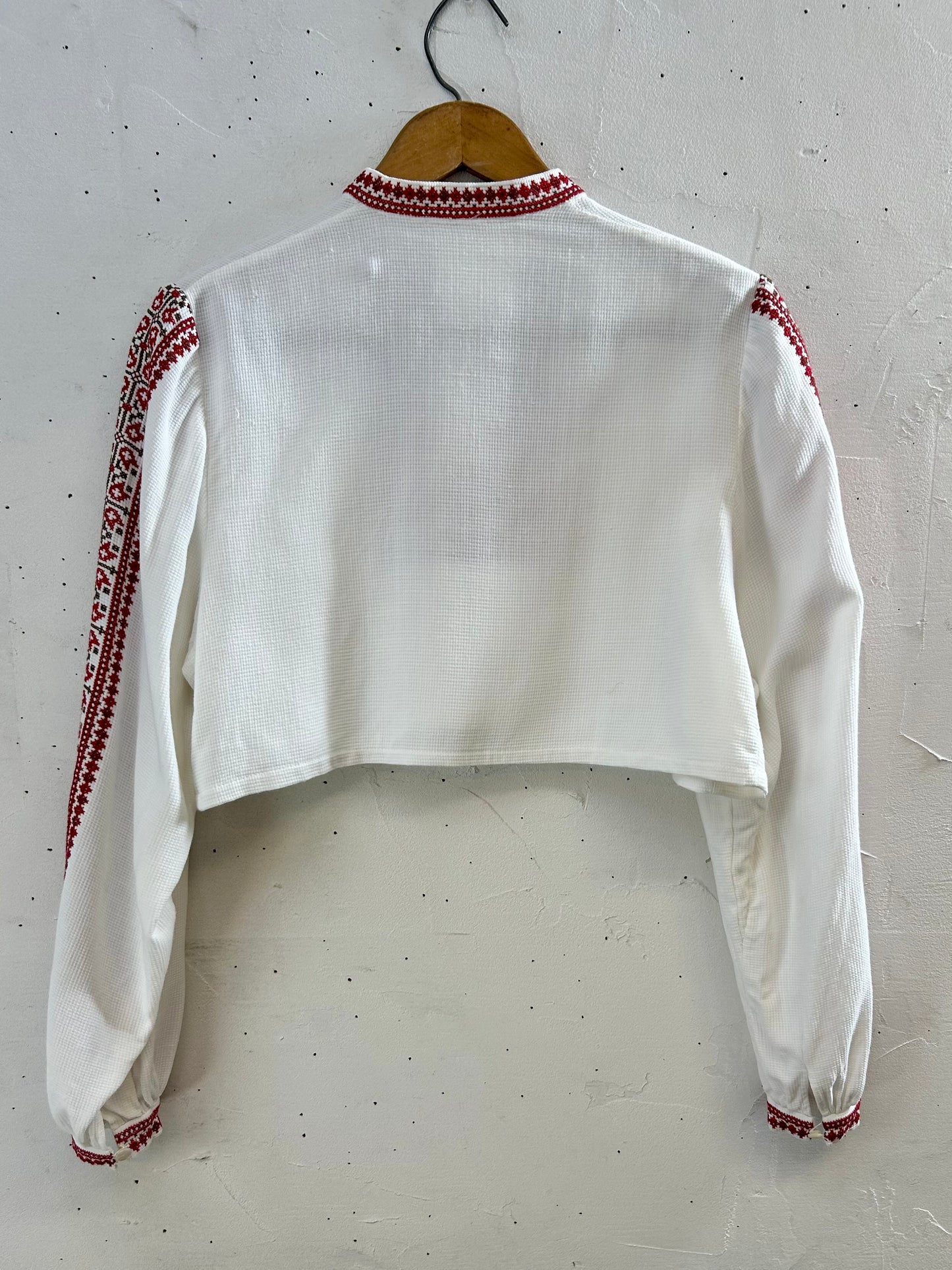 ’60s Rumania Embroidery Tunic [G28028]