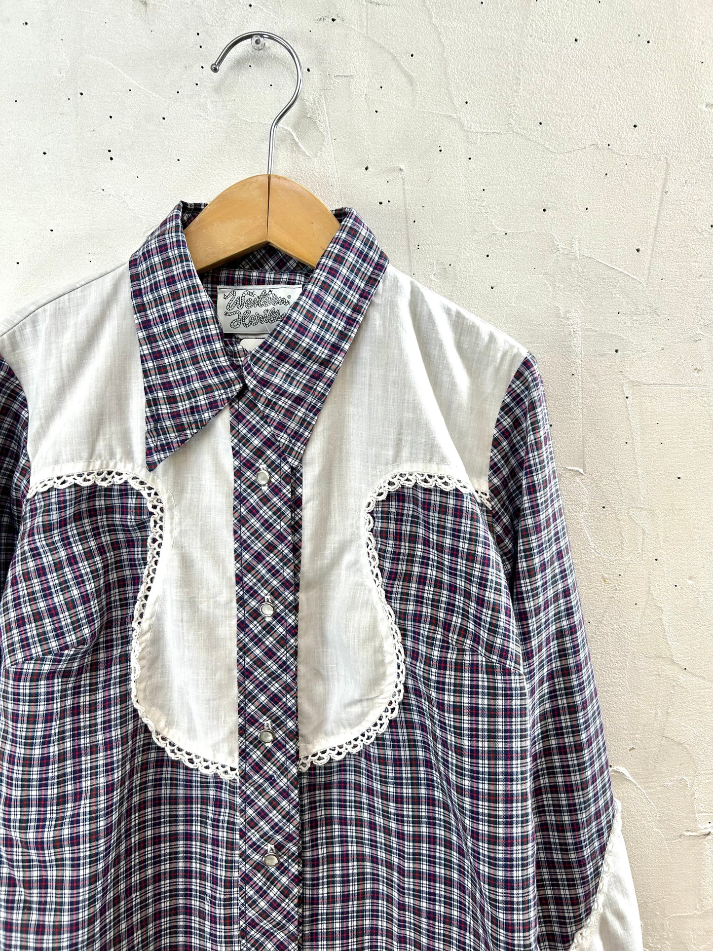 Vintage Cowboy Blouse　 [I28426］