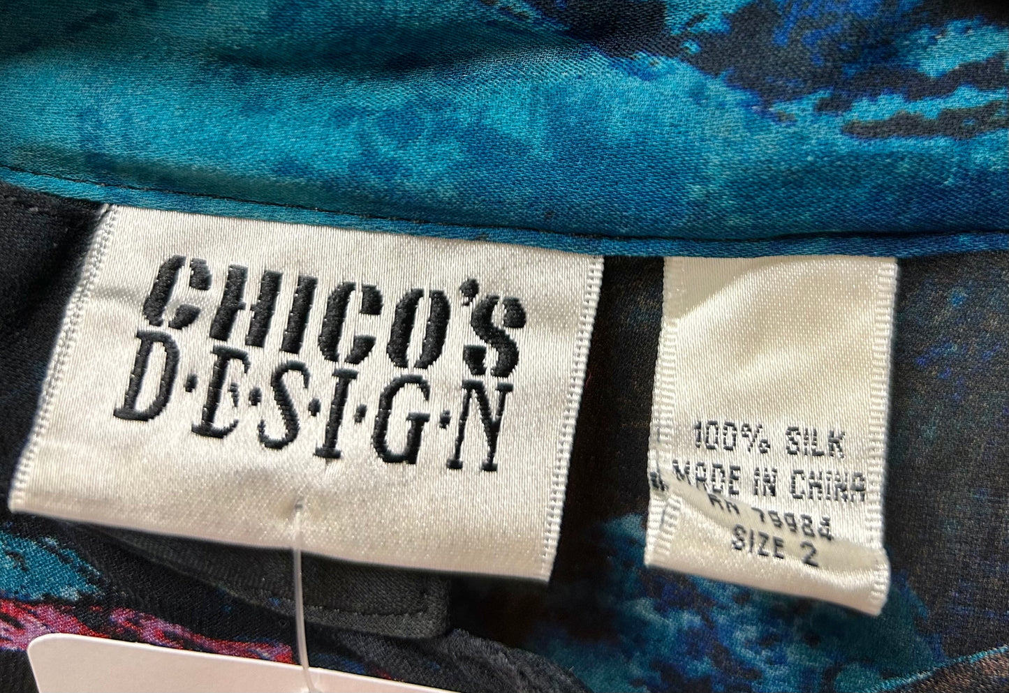 Vintage Silk Shirt 〜CHICO’S DESIGN〜 [E30163]