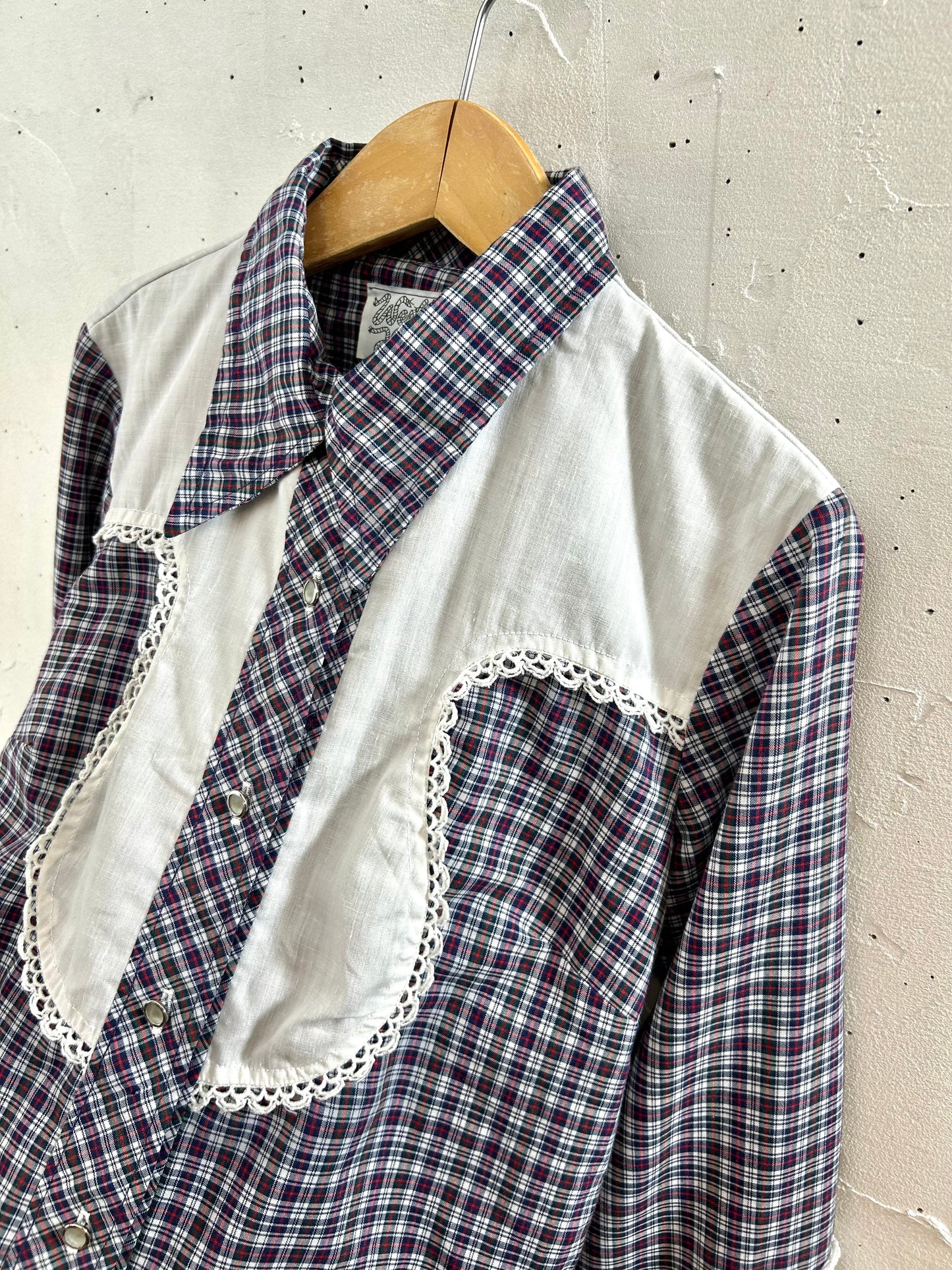 Vintage Cowboy Blouse　 [I28426］