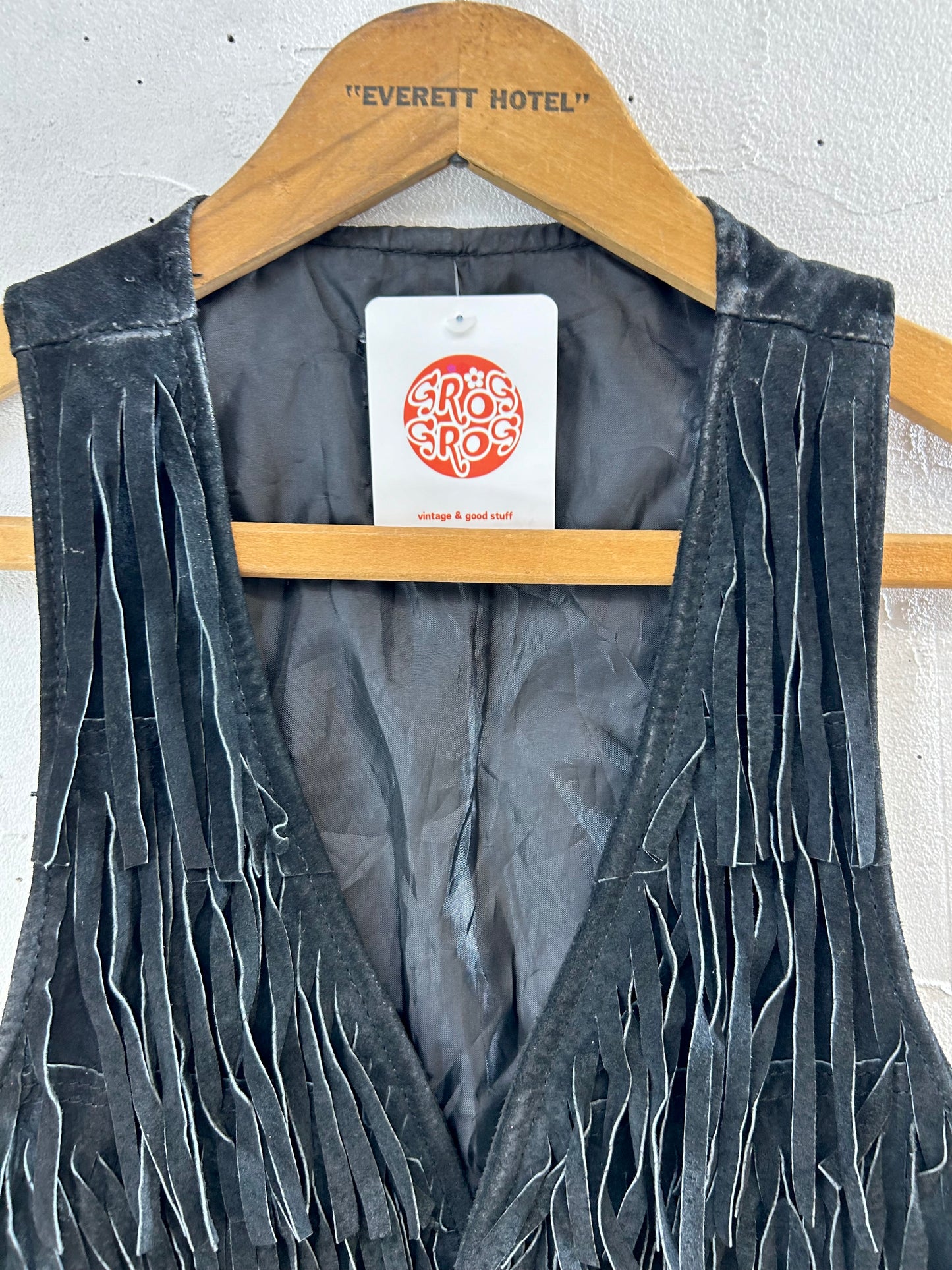 Vintage Leather Vest [G28032]