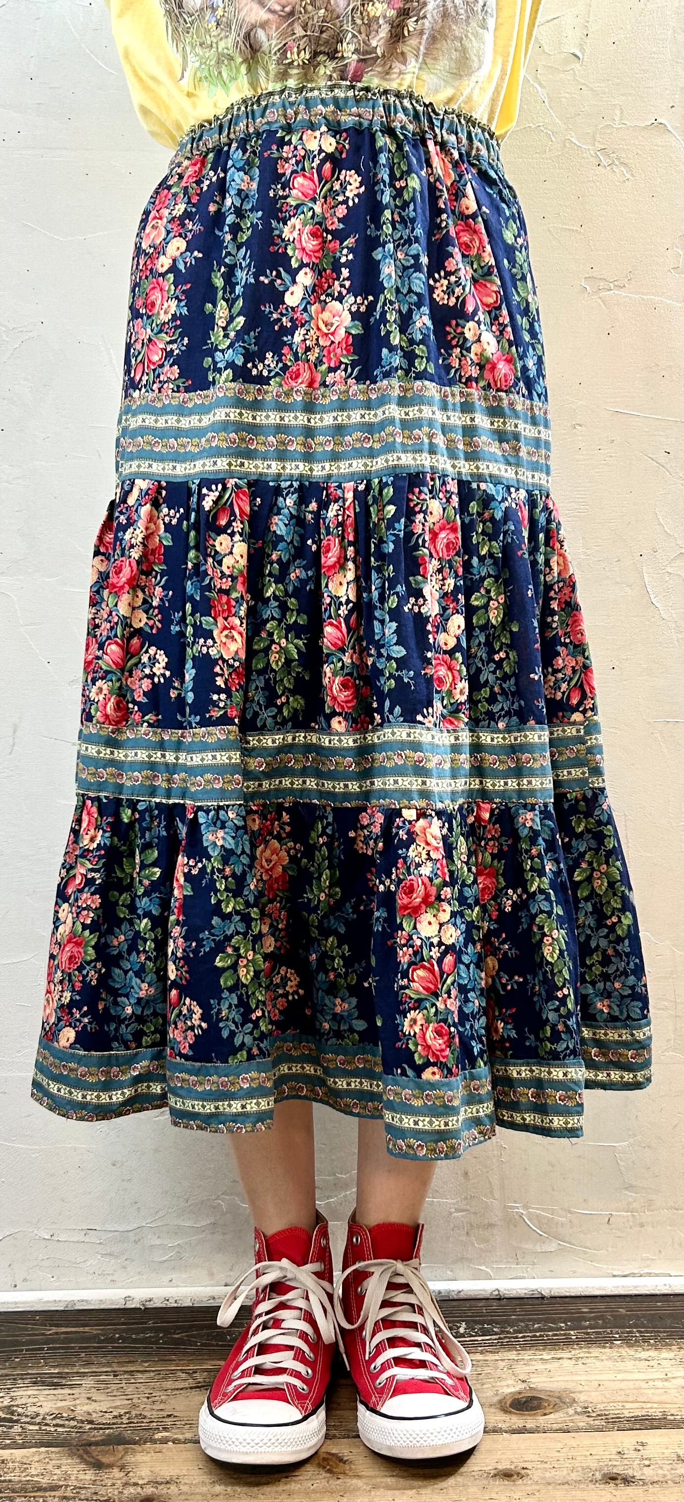 Vintage Tiered Skirt 〜made specially〜[G27874]