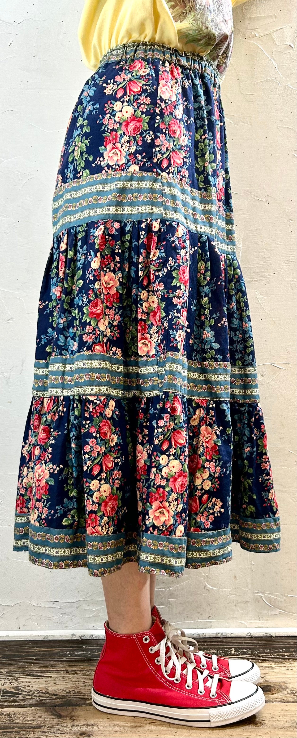 Vintage Tiered Skirt 〜made specially〜[G27874]