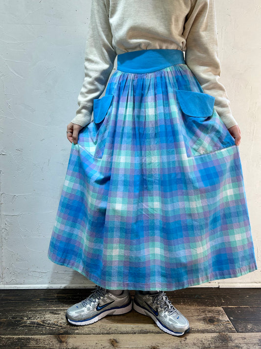 Vintage Plaid Skirt 〜Westfalen-stoffe〜 [B26223]