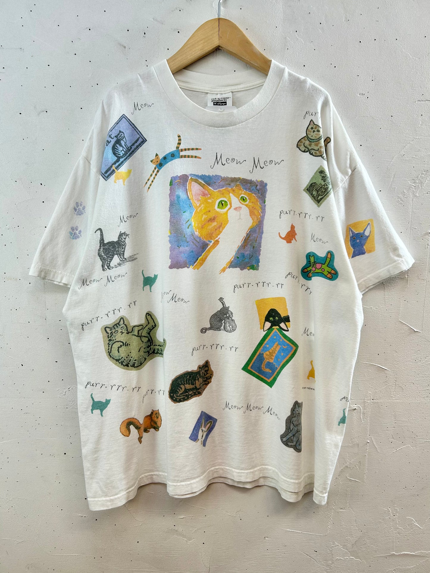 '90s Vintage T-Shirt 〜rel.e.vant products〜 [E30173]