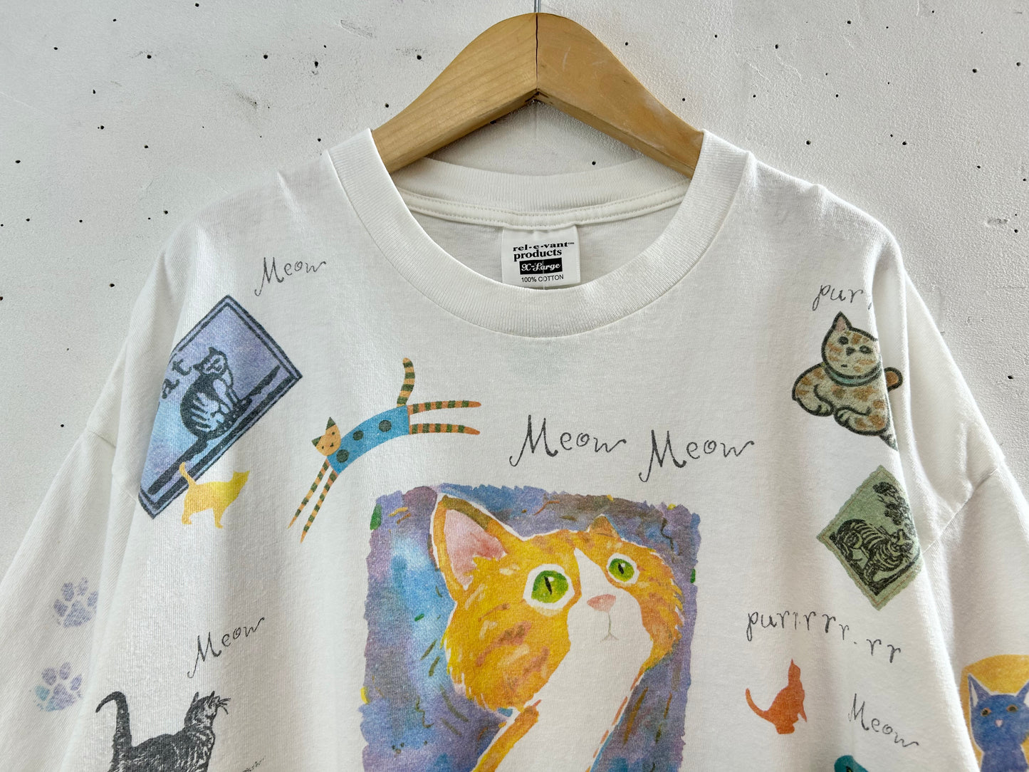 '90s Vintage T-Shirt 〜rel.e.vant products〜 [E30173]