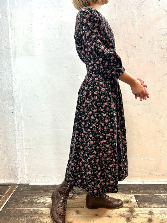 Vintage Corduroy Dress  [L29081]