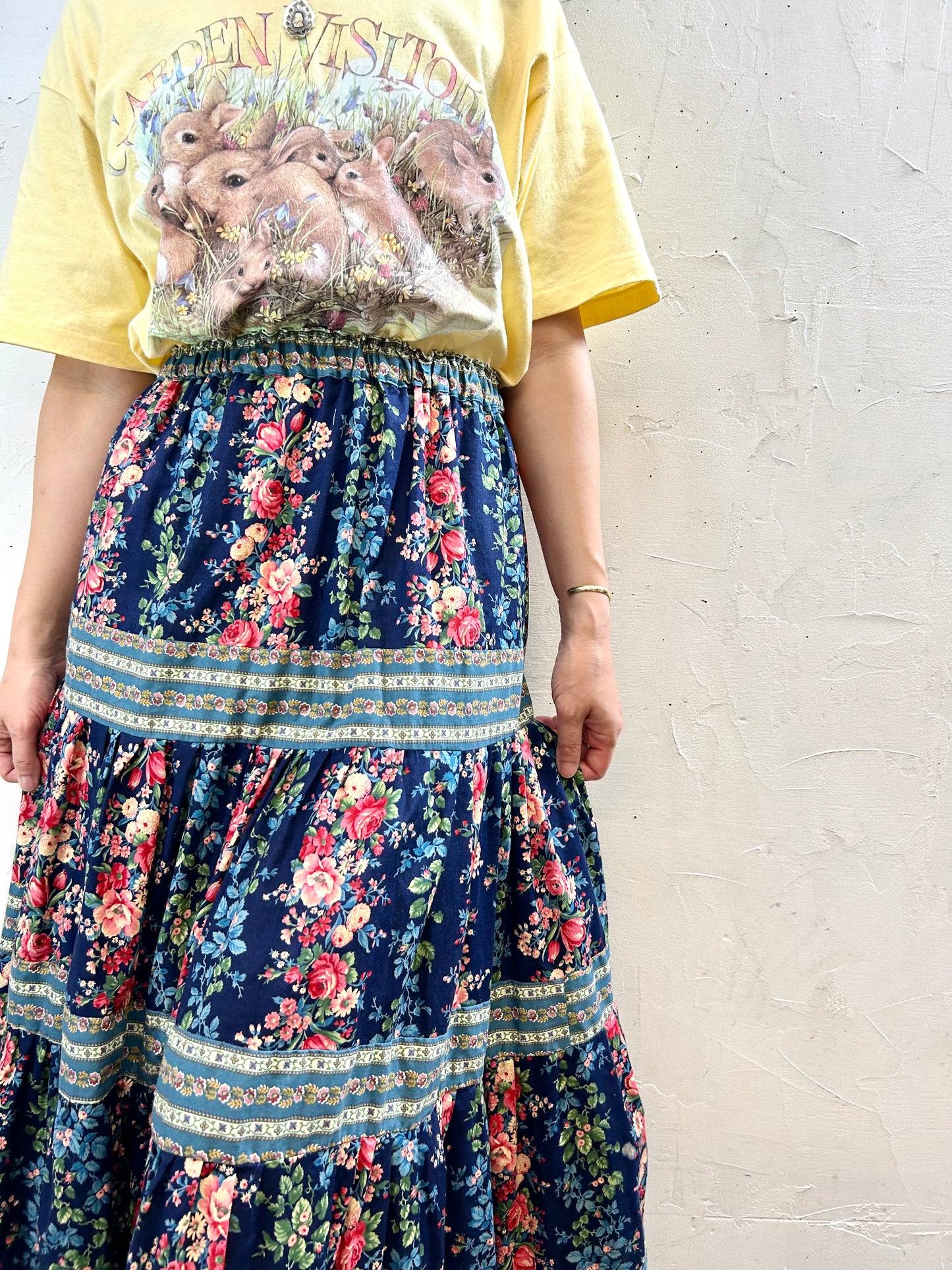 Vintage Tiered Skirt 〜made specially〜[G27874]