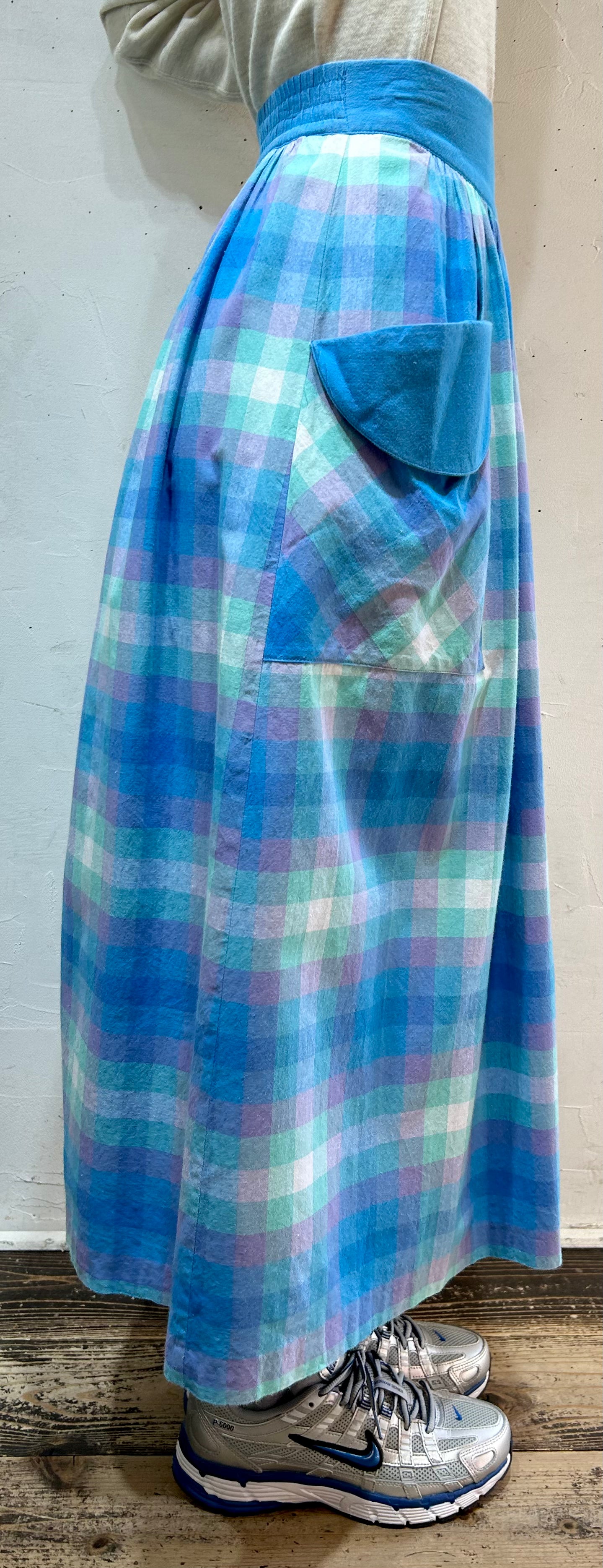 Vintage Plaid Skirt 〜Westfalen-stoffe〜 [B26223]