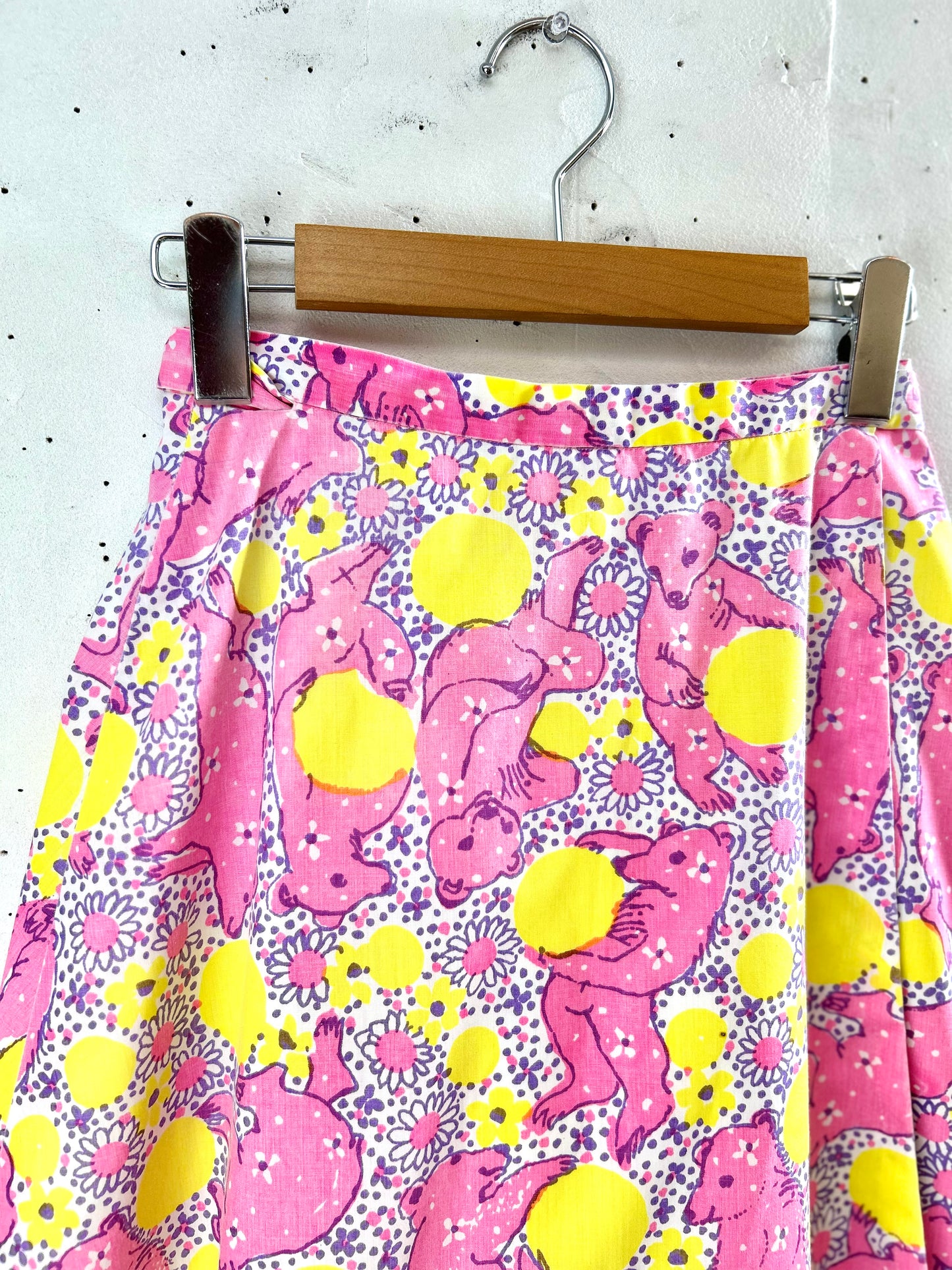 ’70s Vintage Wrap Skirt [F30382]