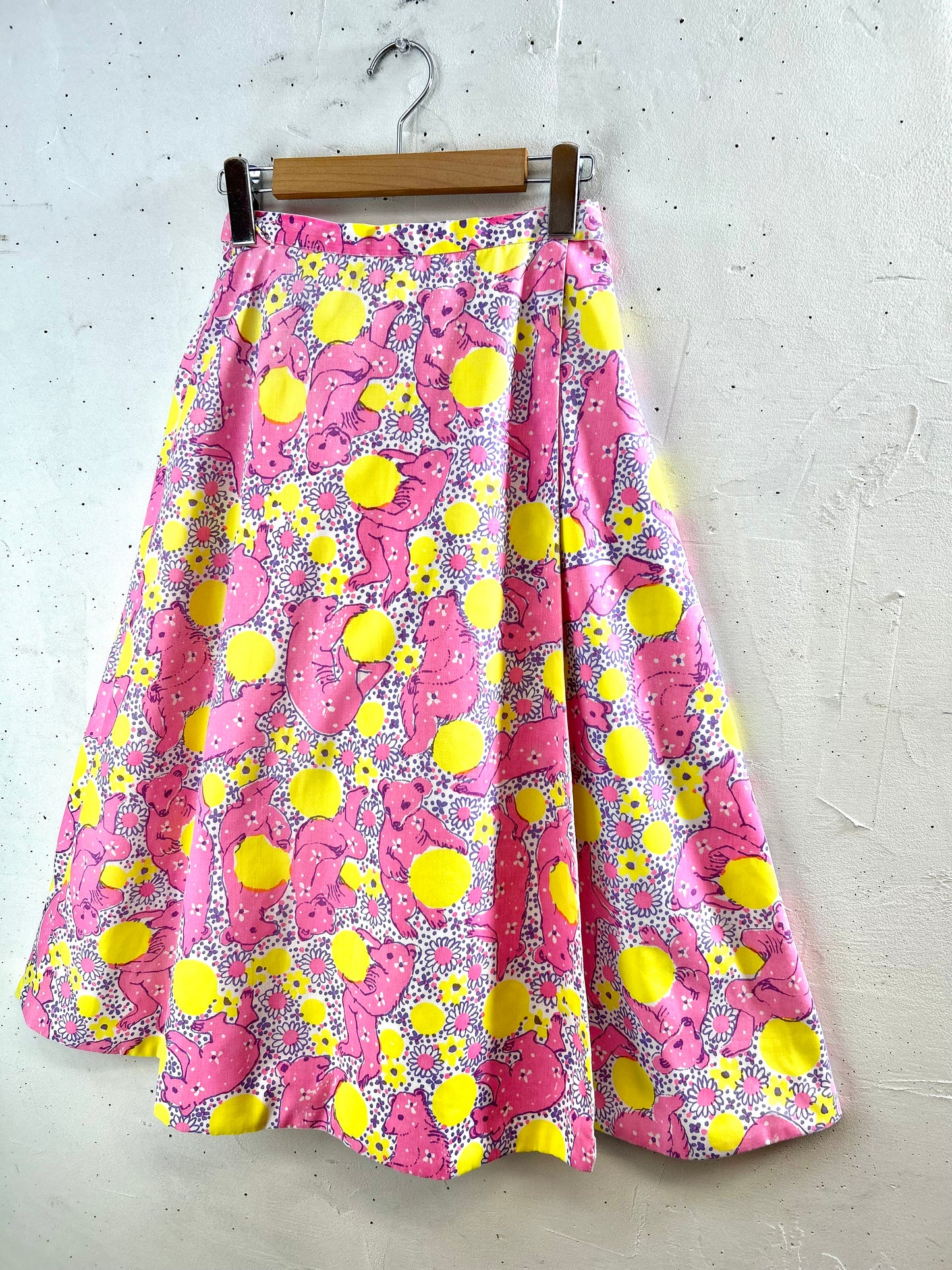 ’70s Vintage Wrap Skirt [F30382]