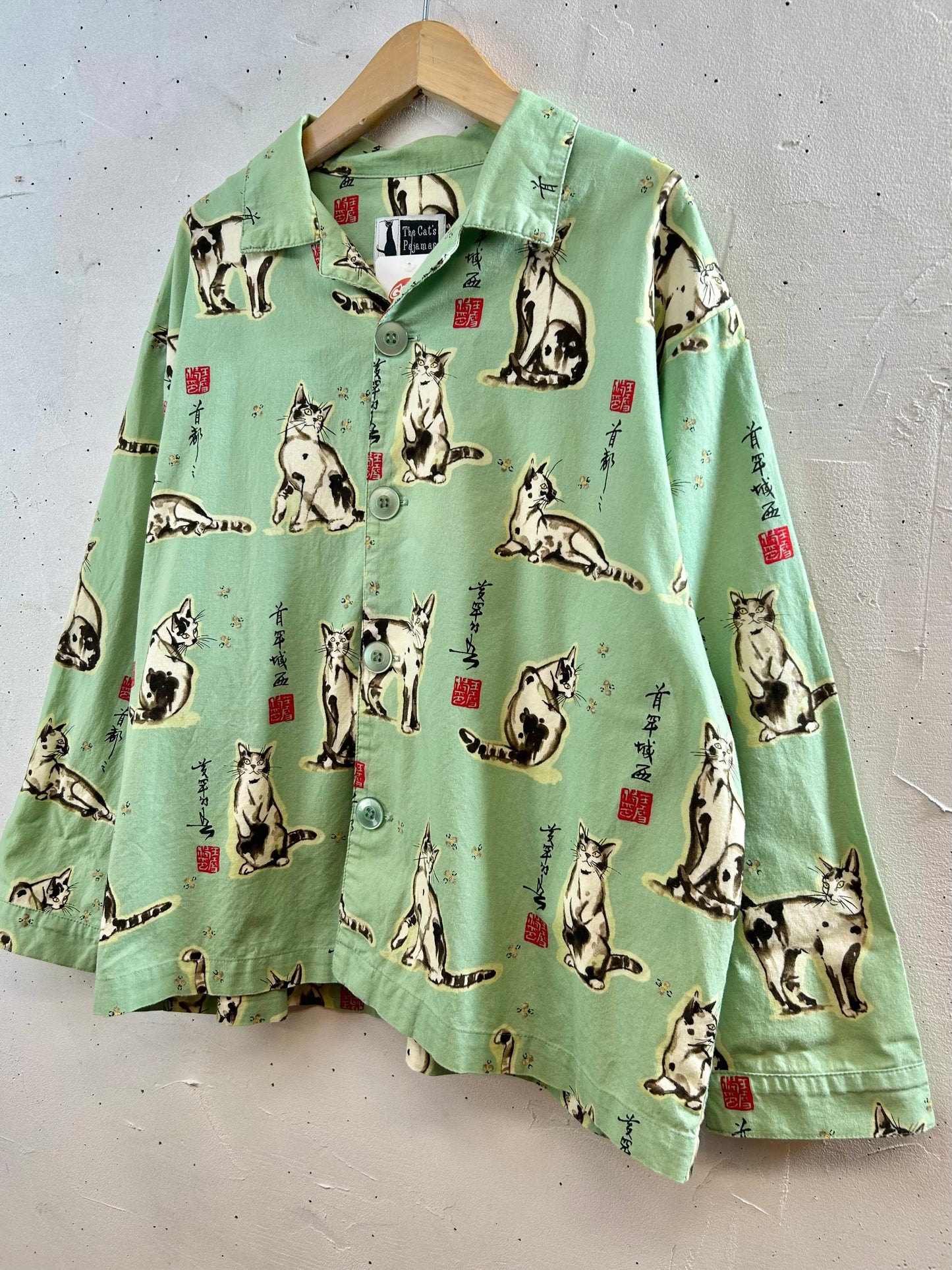 Vintage Sleep Shirt 〜The Cat's Pajamas〜 [E30171]