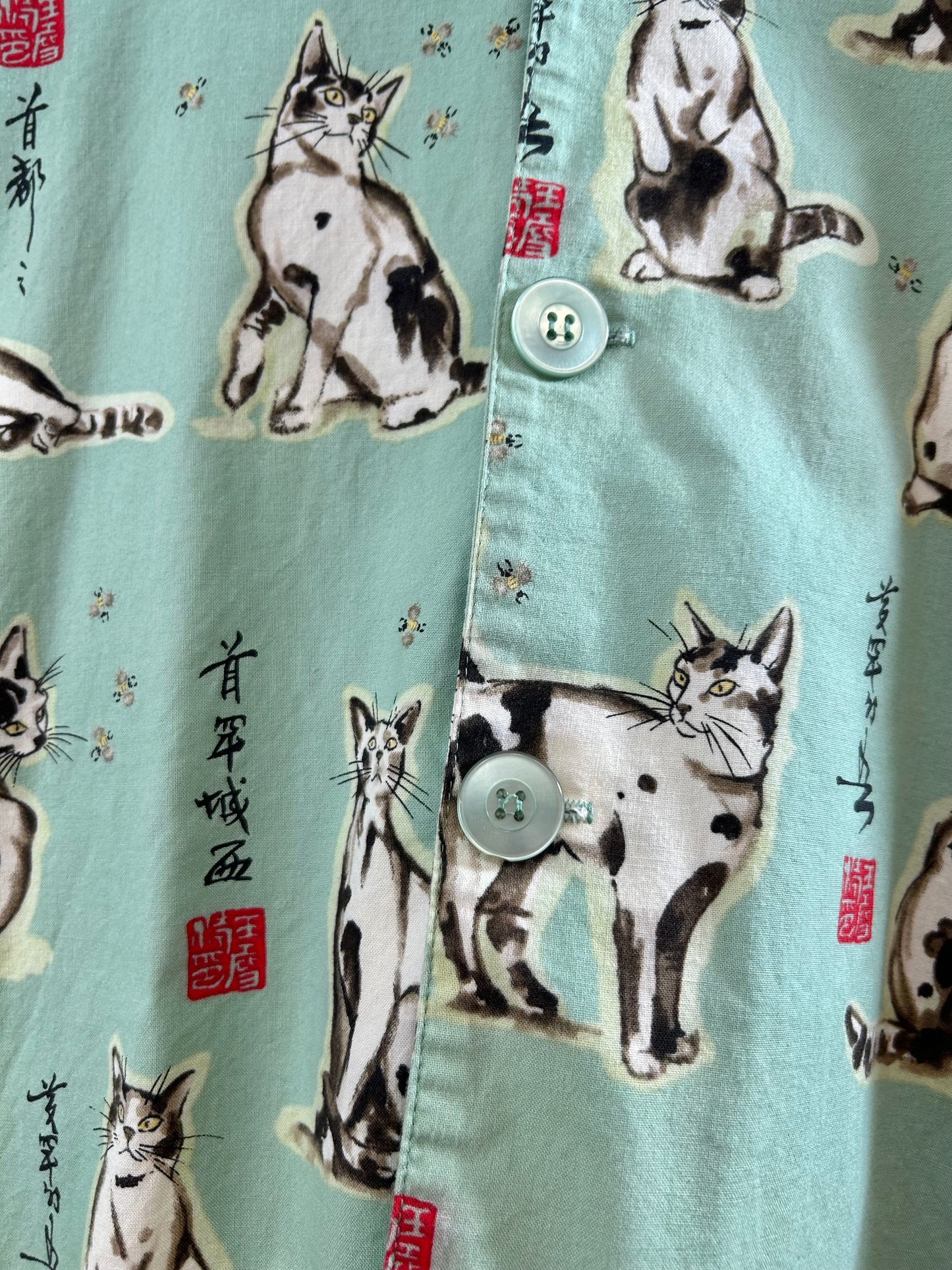 Vintage Sleep Shirt 〜The Cat's Pajamas〜 [E30171]