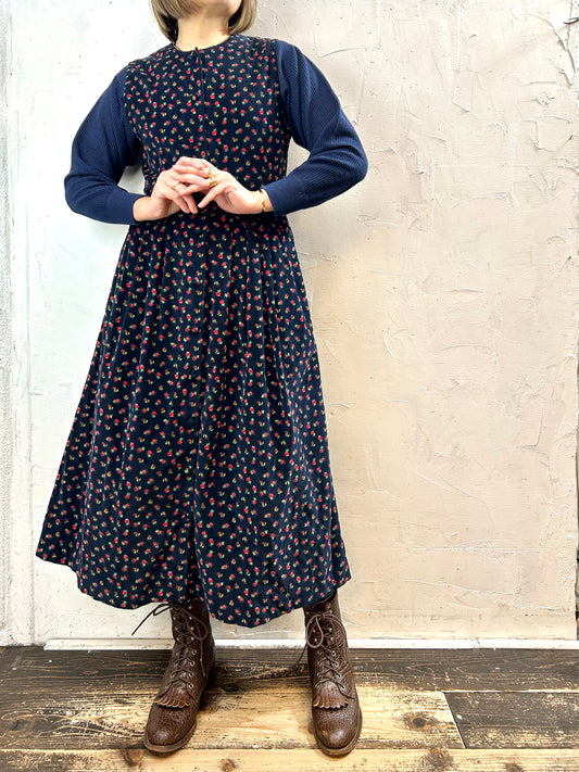 Vintage Corduroy Dress  [L29082]