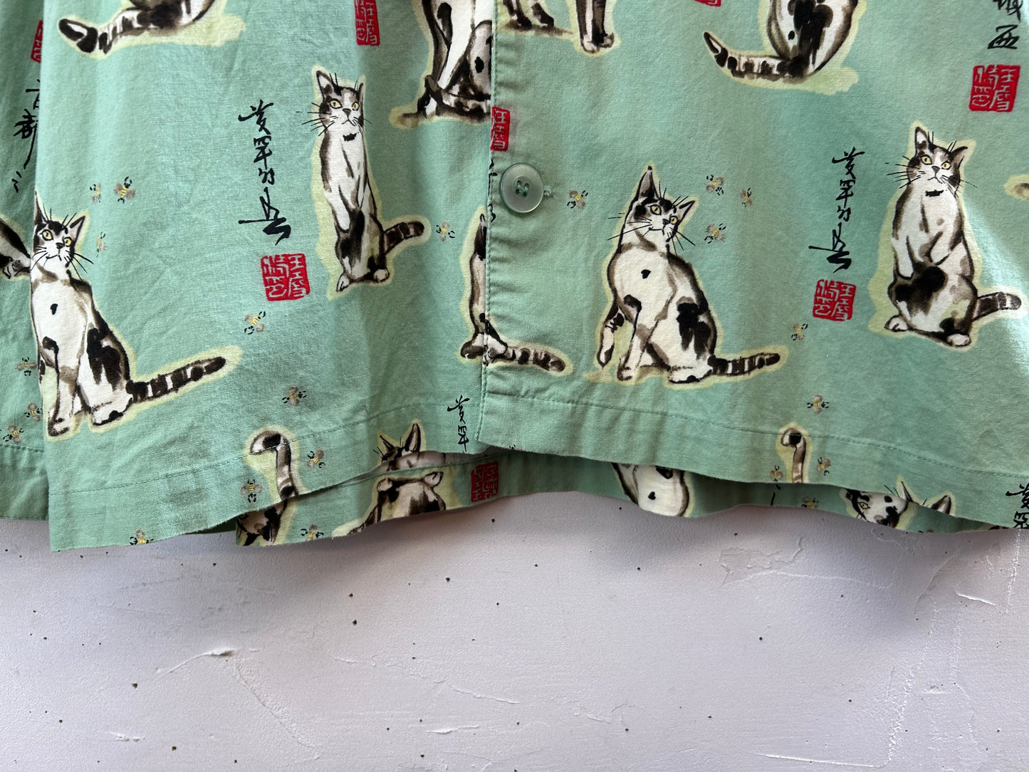 Vintage Sleep Shirt 〜The Cat's Pajamas〜 [E30171]