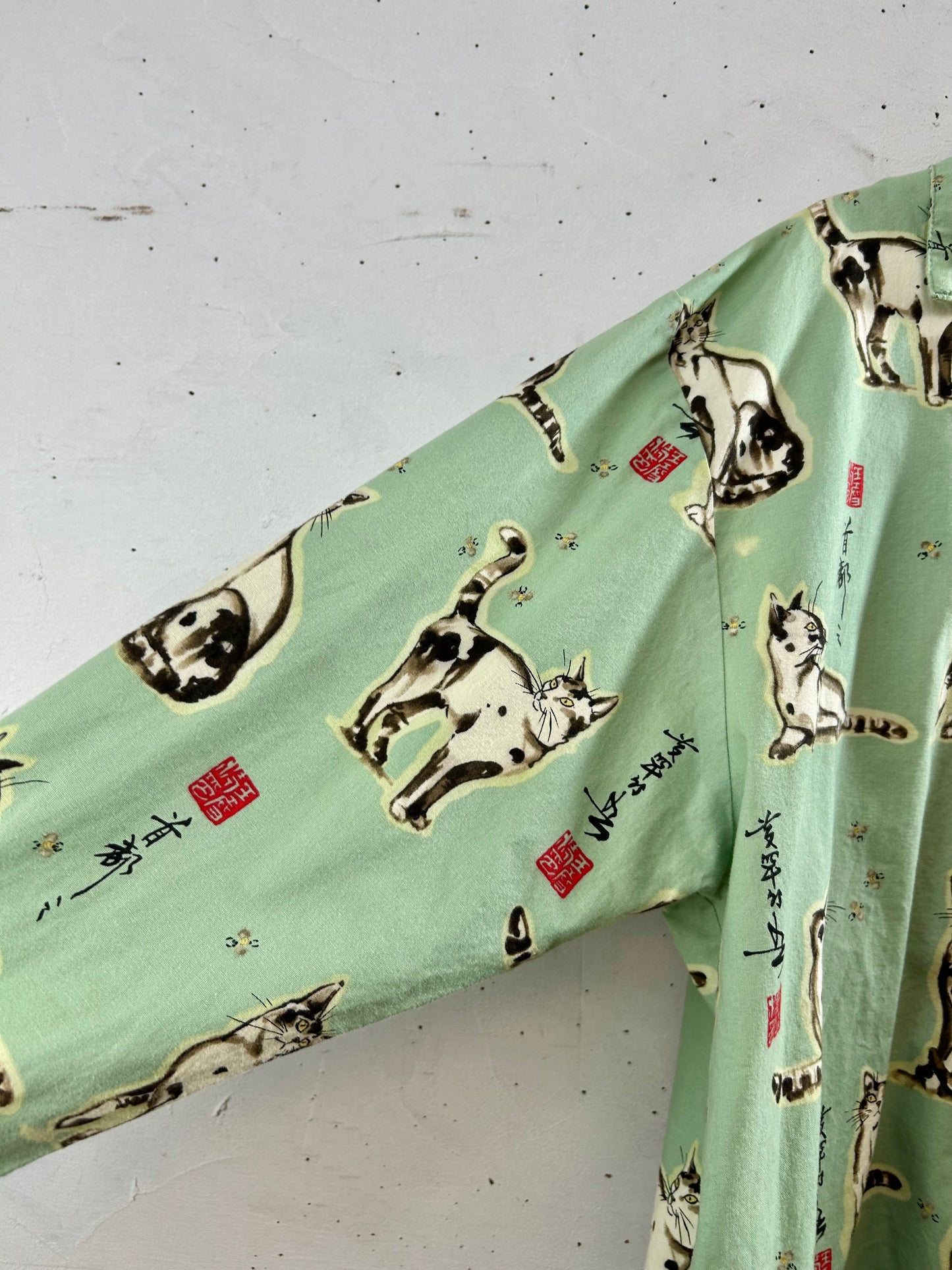 Vintage Sleep Shirt 〜The Cat's Pajamas〜 [E30171]