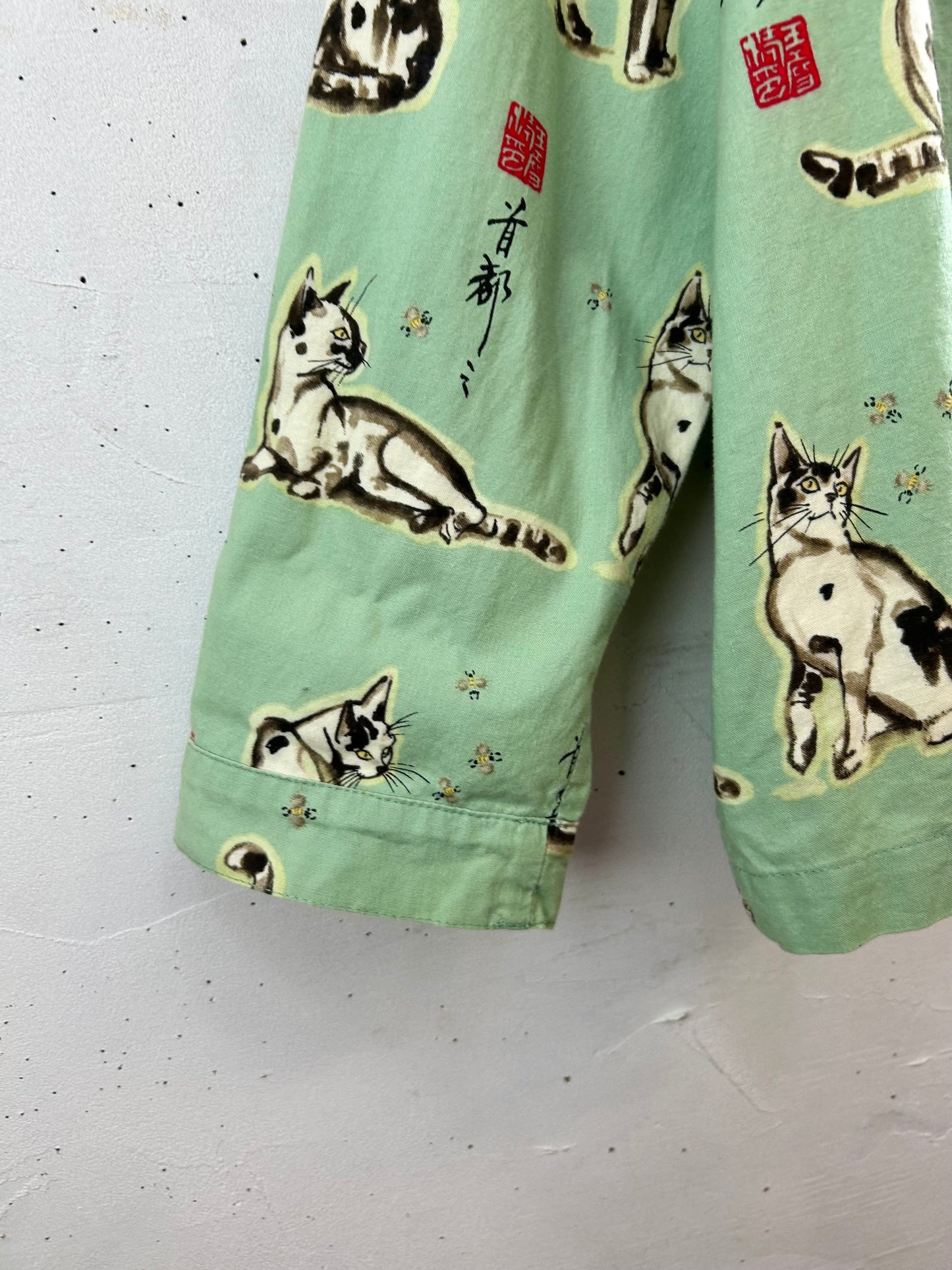 Vintage Sleep Shirt 〜The Cat's Pajamas〜 [E30171]