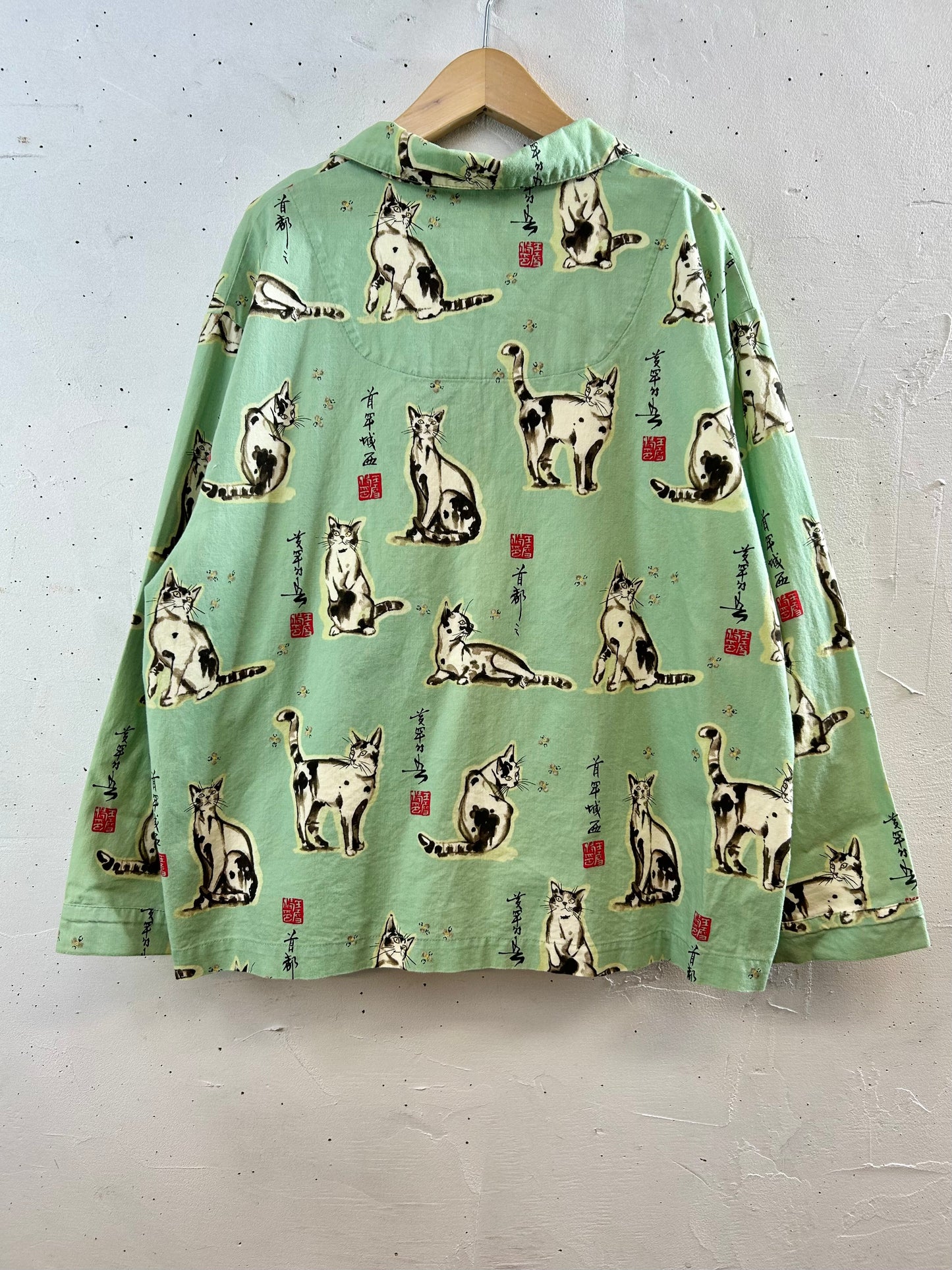Vintage Sleep Shirt 〜The Cat's Pajamas〜 [E30171]