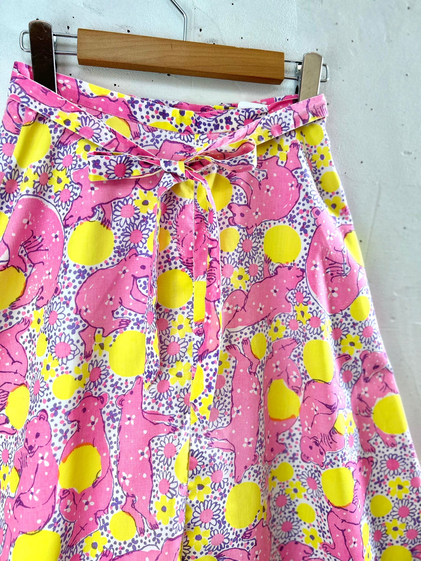 ’70s Vintage Wrap Skirt [F30382]