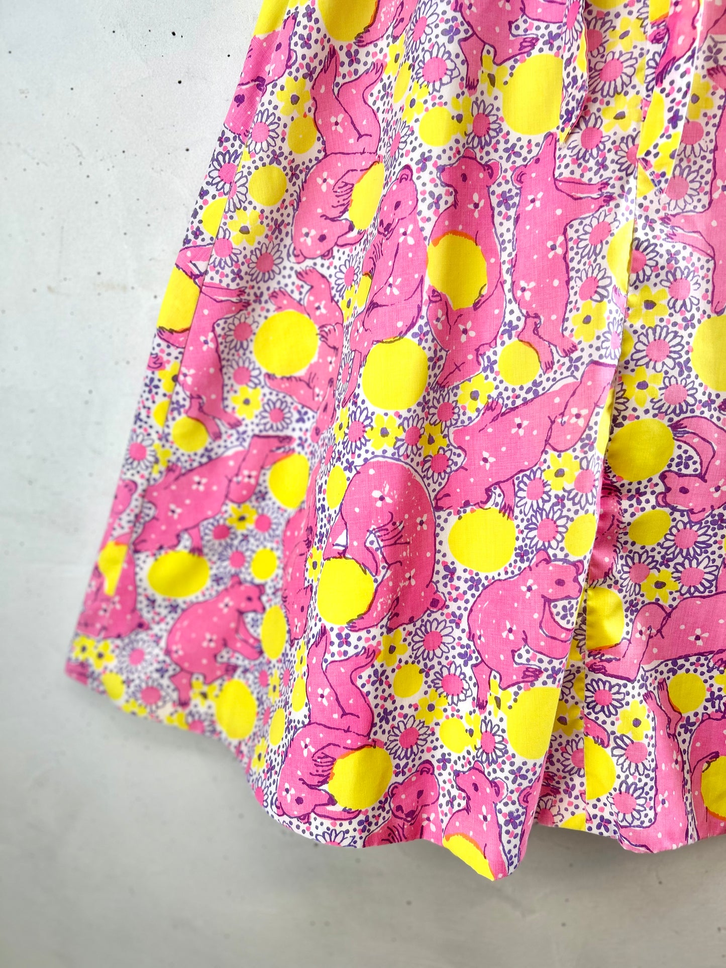 ’70s Vintage Wrap Skirt [F30382]