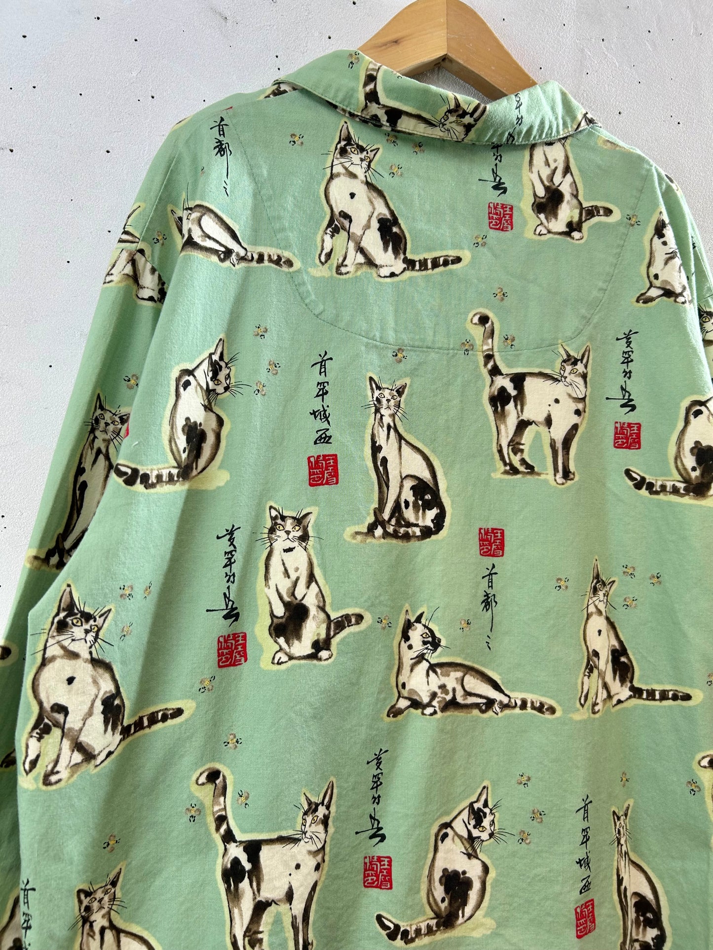 Vintage Sleep Shirt 〜The Cat's Pajamas〜 [E30171]