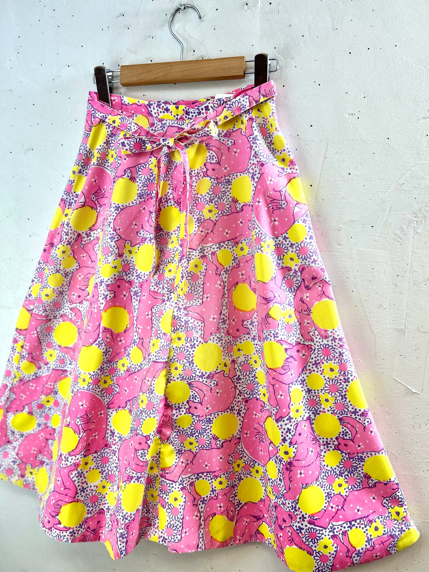 ’70s Vintage Wrap Skirt [F30382]