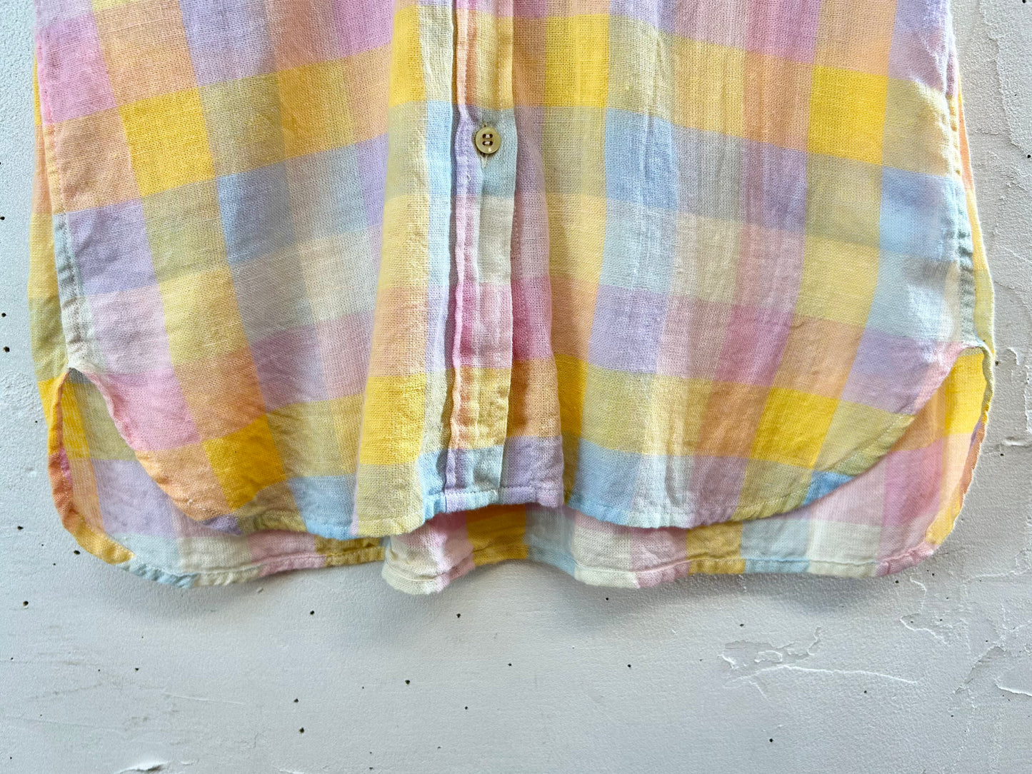 Vintage  Plaid Shirt [E30170]