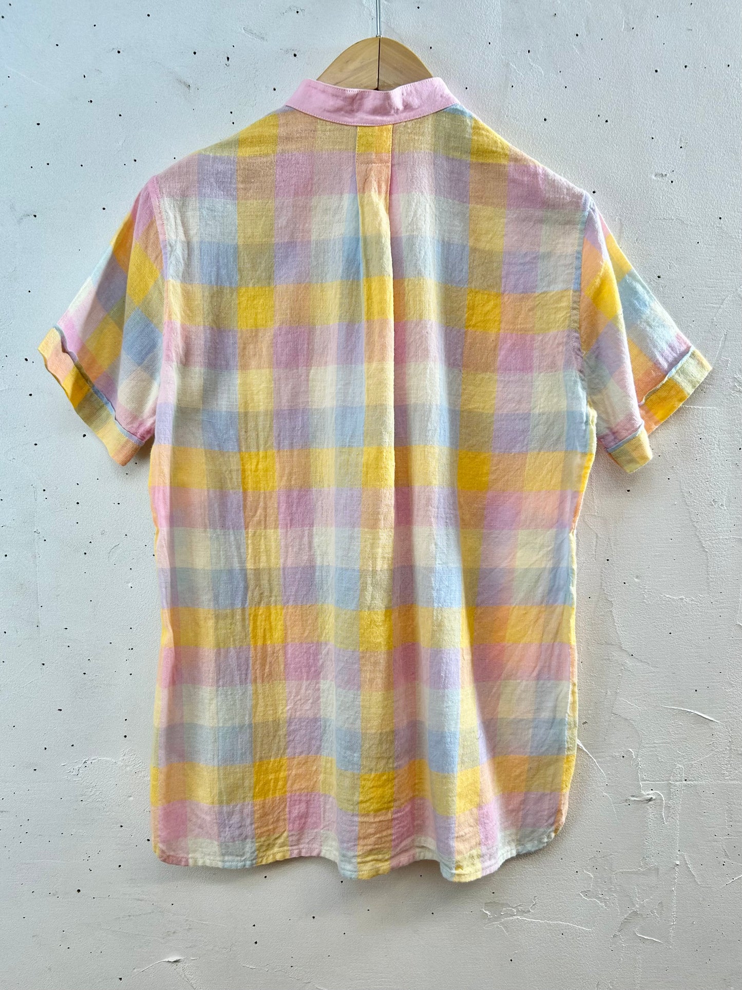 Vintage  Plaid Shirt [E30170]