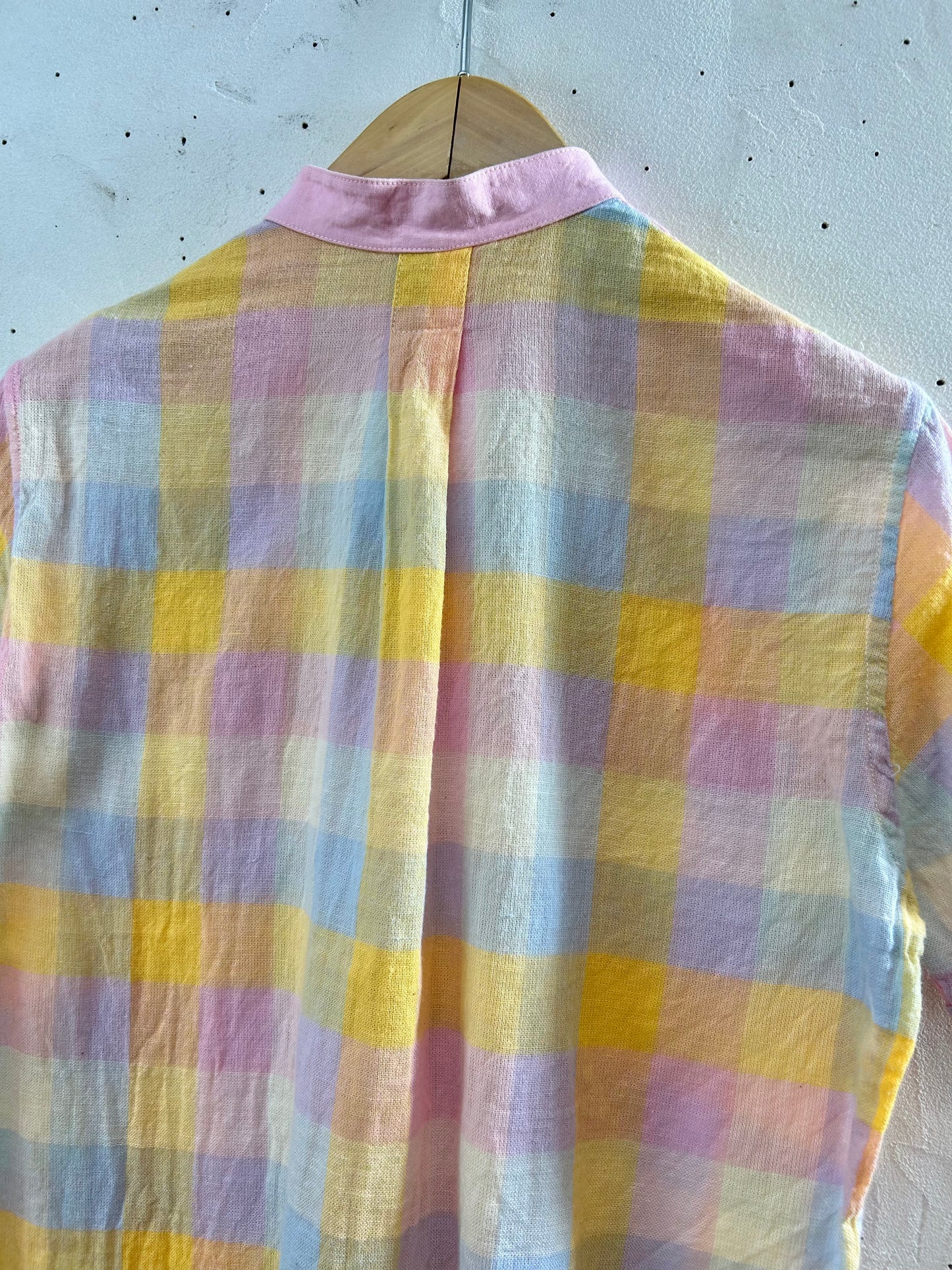 Vintage  Plaid Shirt [E30170]