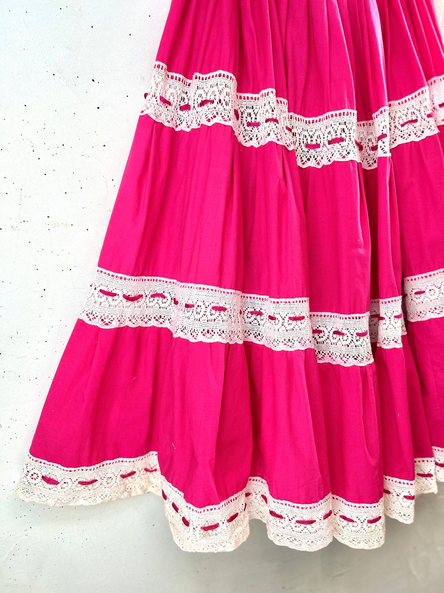 Vintage Tiered Skirt [F30381]