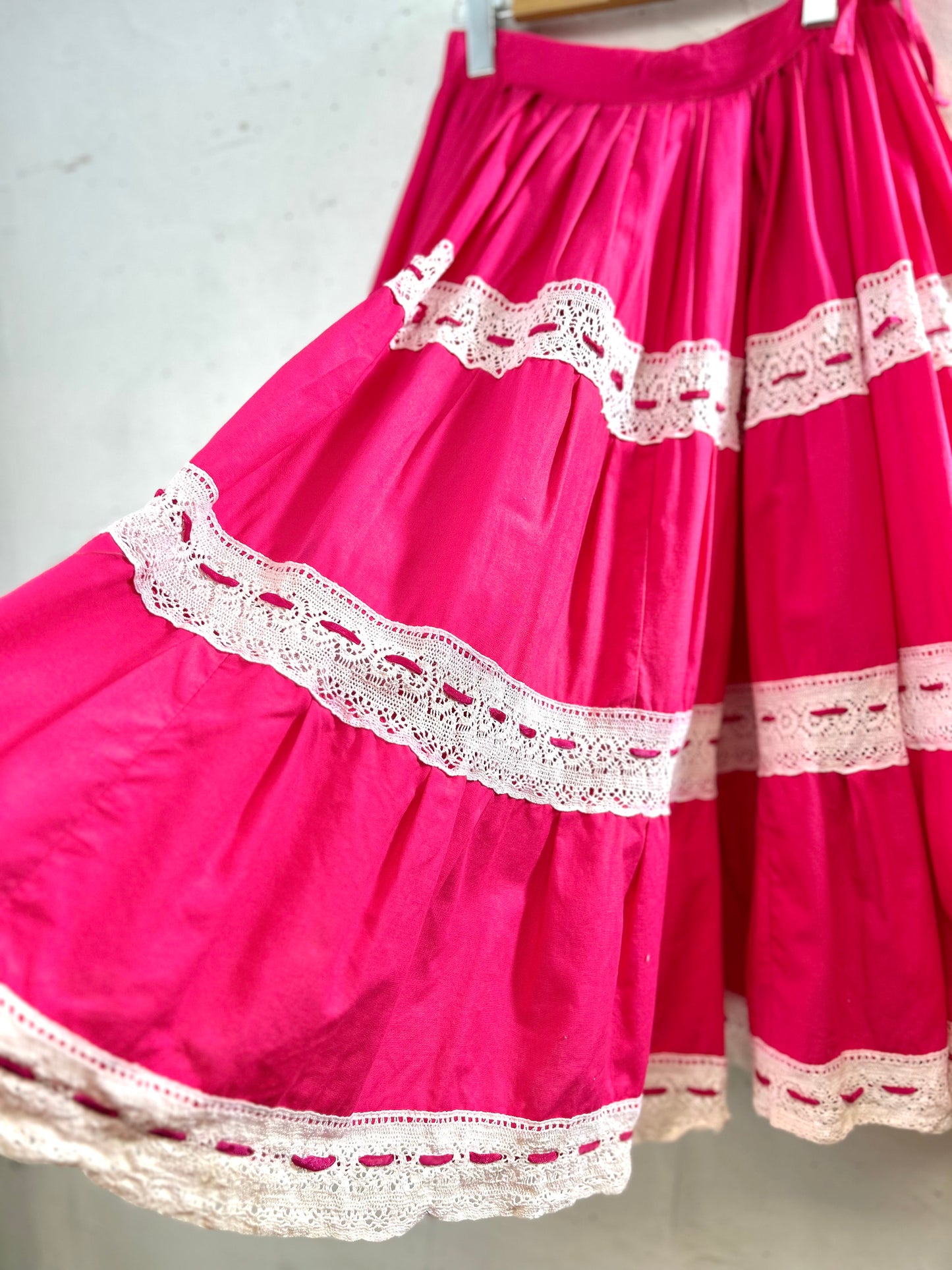Vintage Tiered Skirt [F30381]