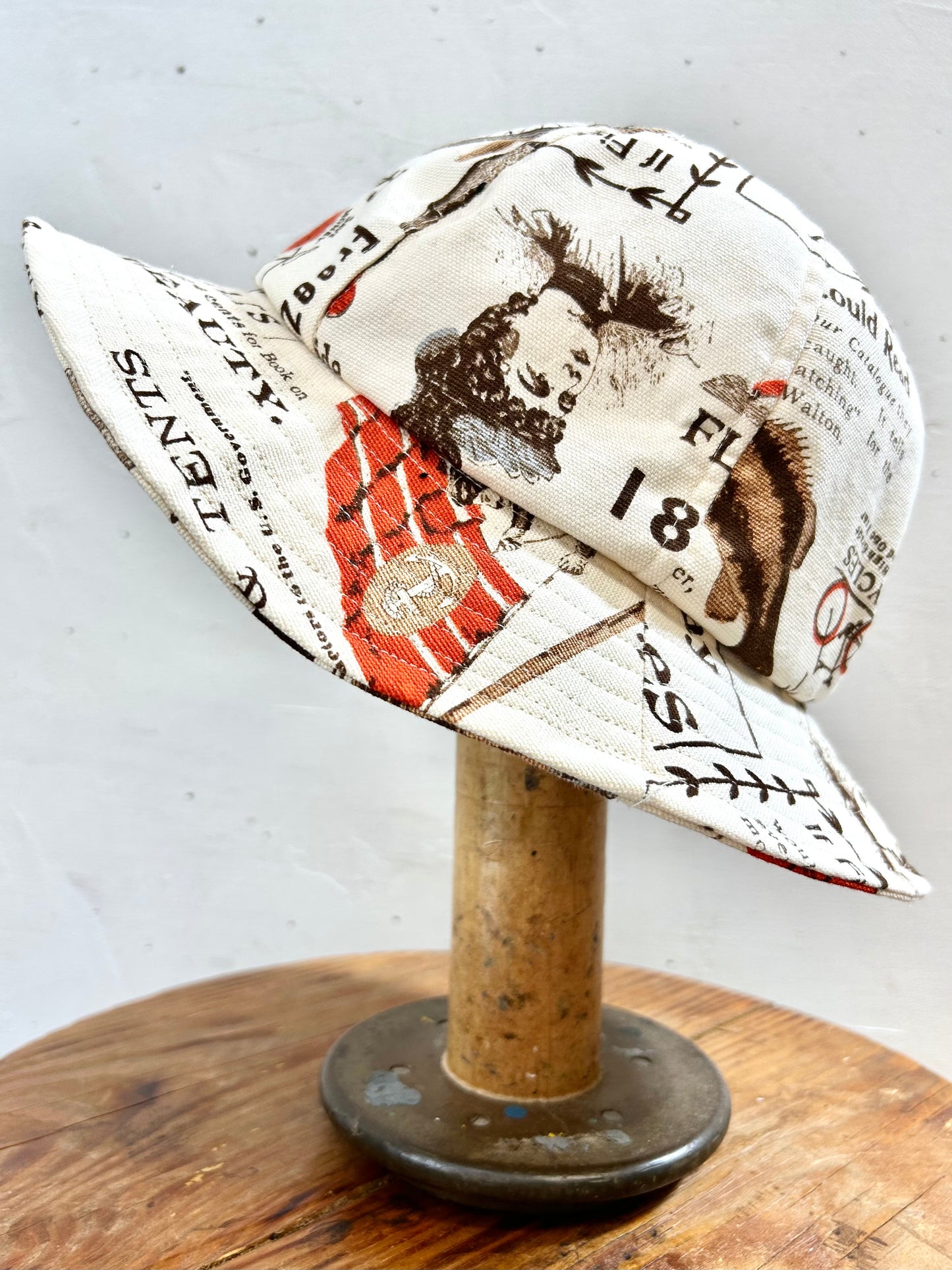 Vintage Fabric Antique Hat 〜Amy Nina〜 [G27869]