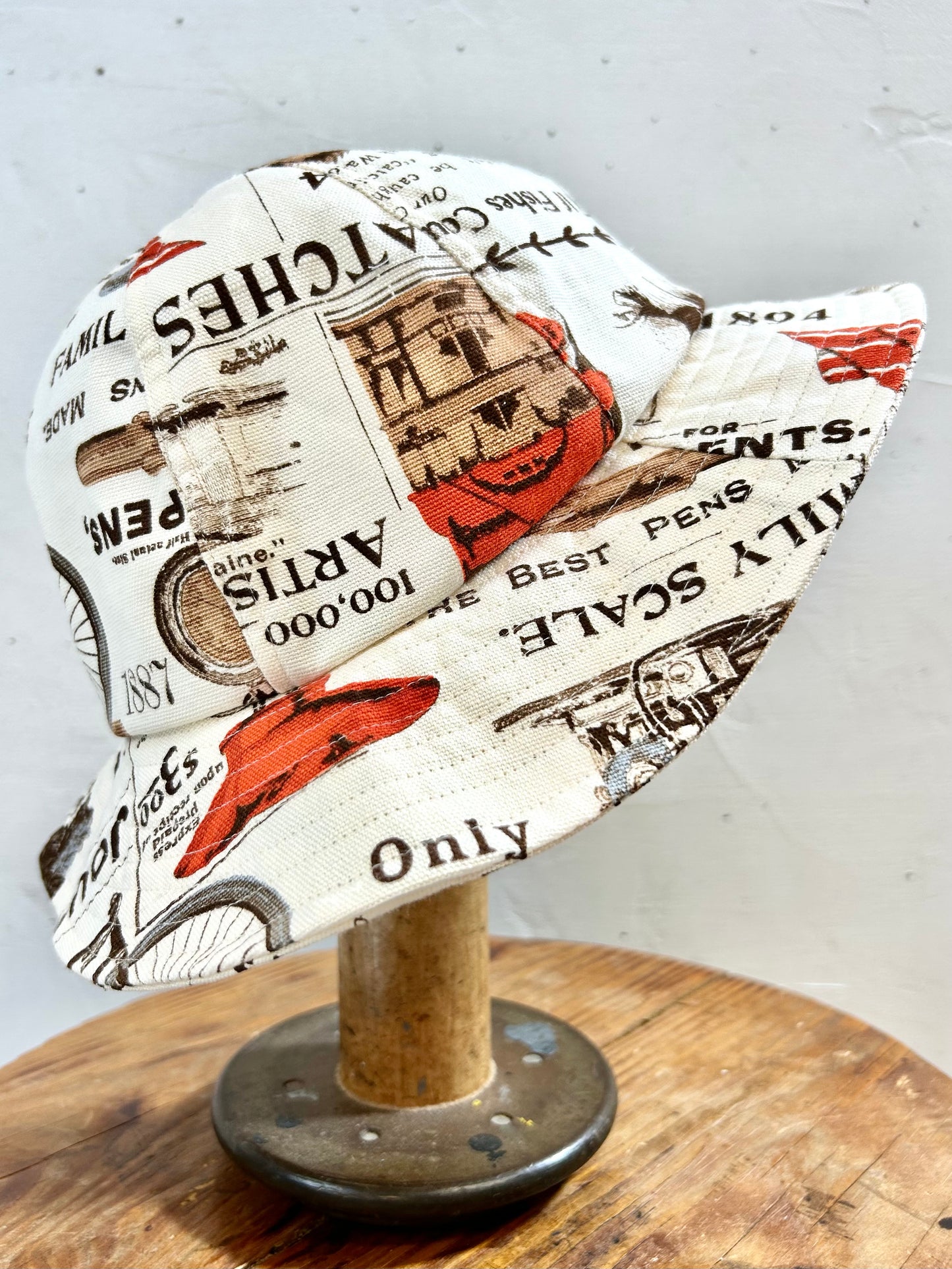 Vintage Fabric Antique Hat 〜Amy Nina〜 [G27869]