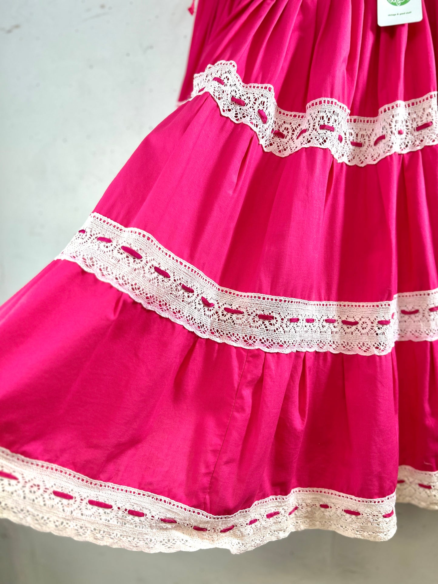 Vintage Tiered Skirt [F30381]